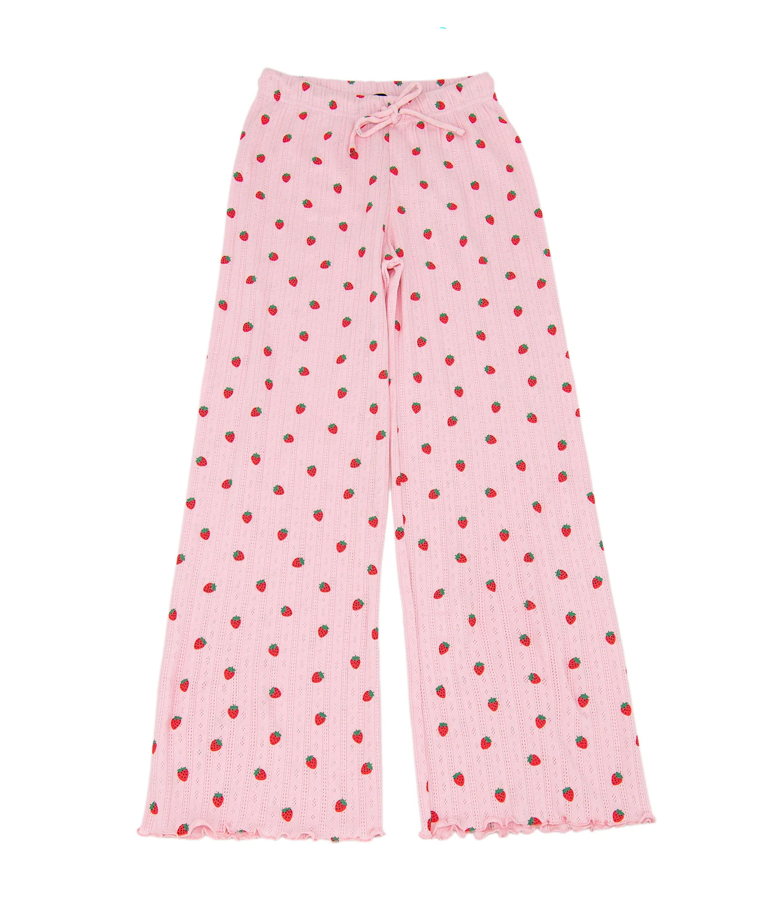 FBZ Girls Strawberry Pointelle Lounge Pant - Image 5