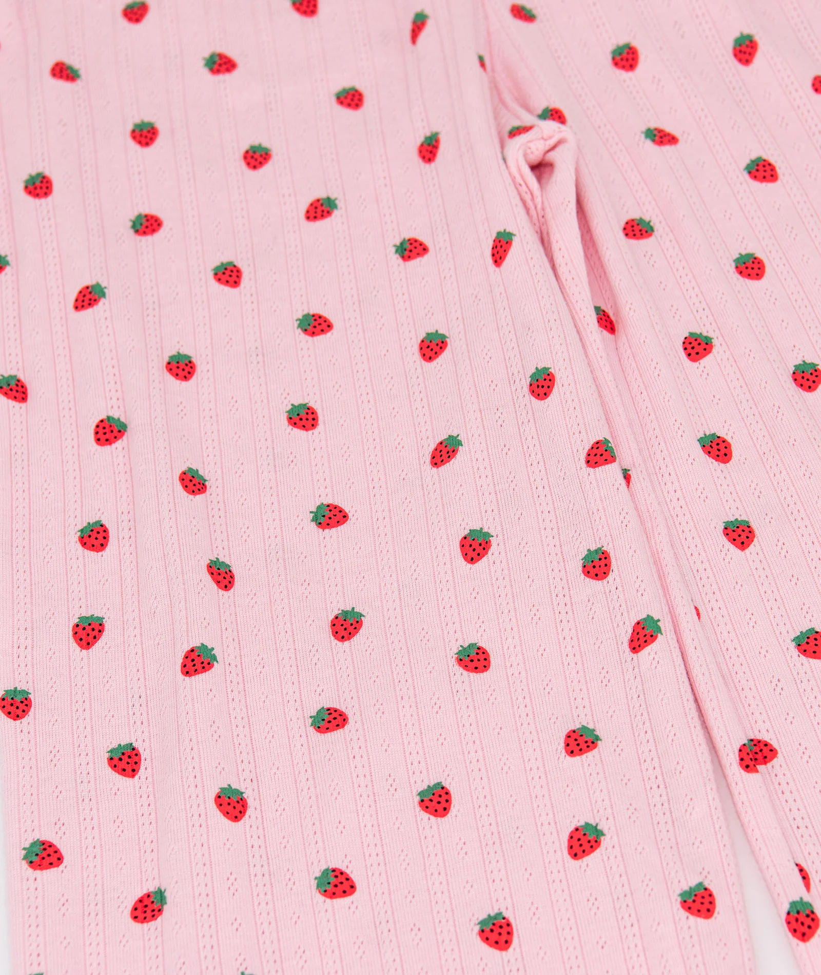 FBZ Girls Strawberry Pointelle Lounge Pant - Image 6