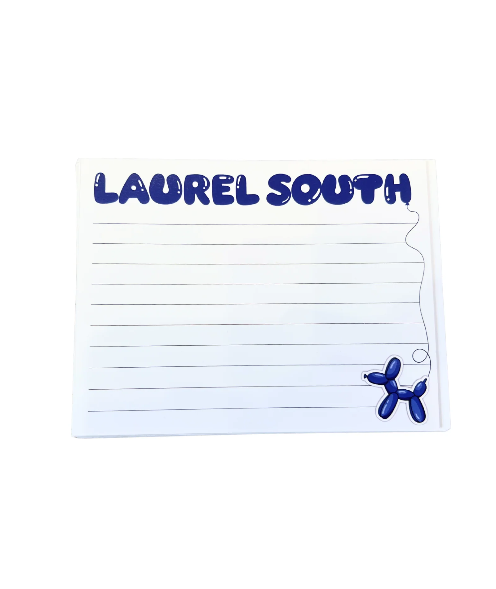 Balloon Doggie Camp Name Lined Notecards Pack of 8 - Image 6