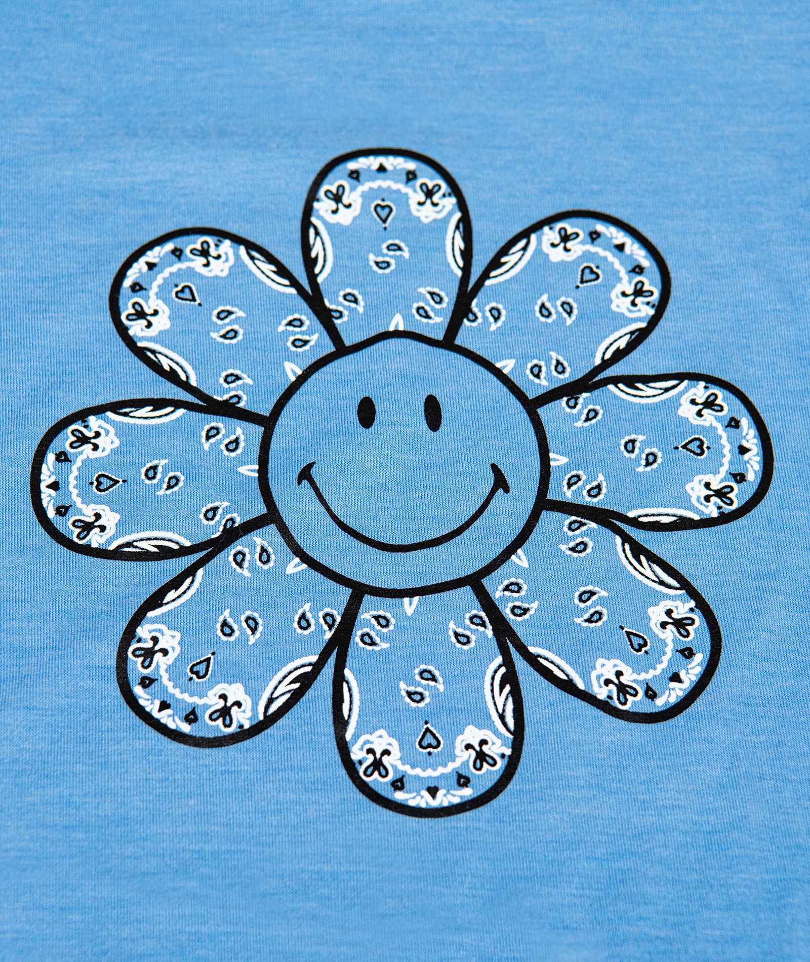 Firehouse Girls Ice Blue Bandana Flower Tee - Image 2