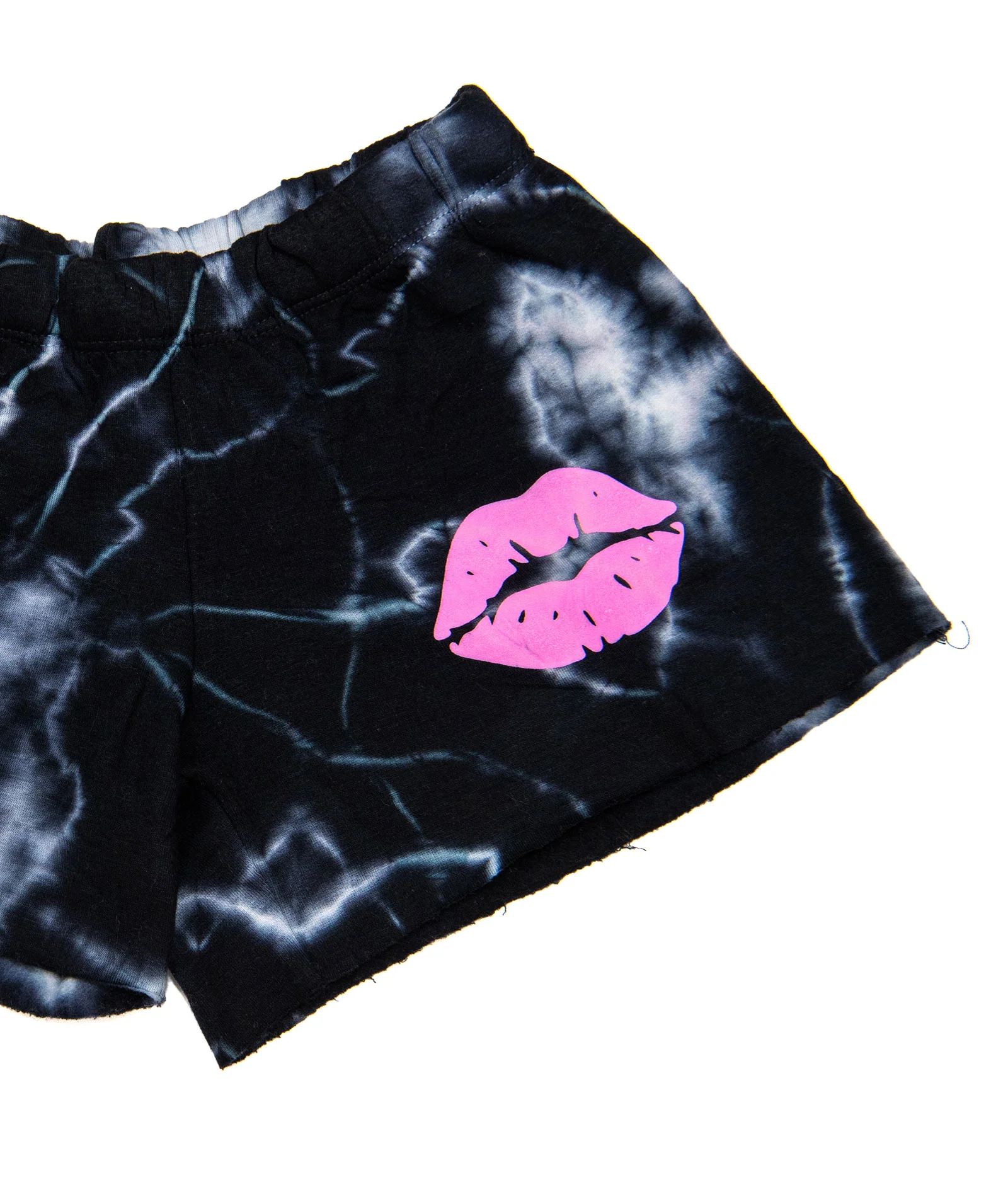Firehouse Girls Black Cloud Kiss Fleece Shorts - Image 2