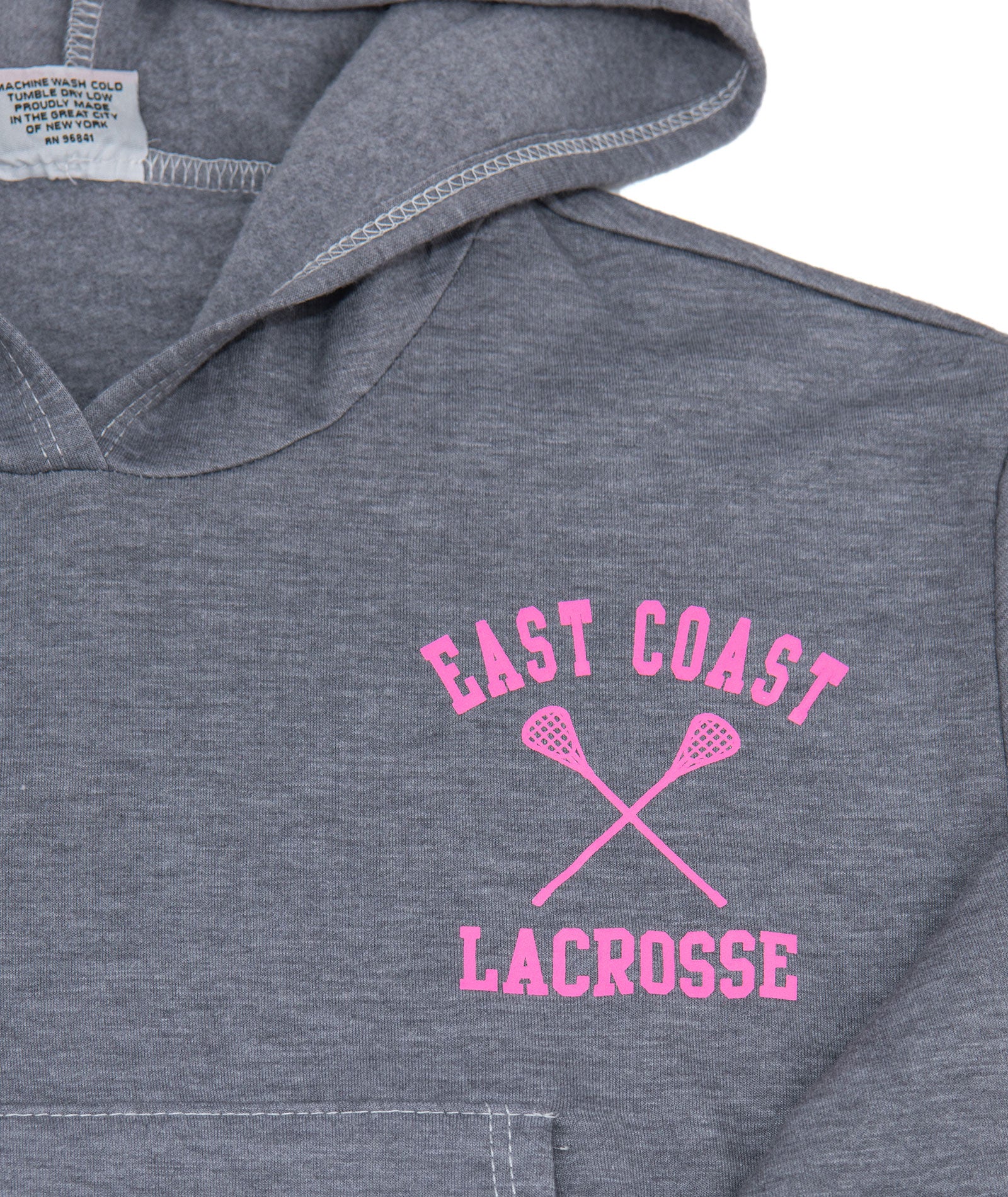 Firehouse Girls East Coast LAX Pocket Hoodie - Image 2