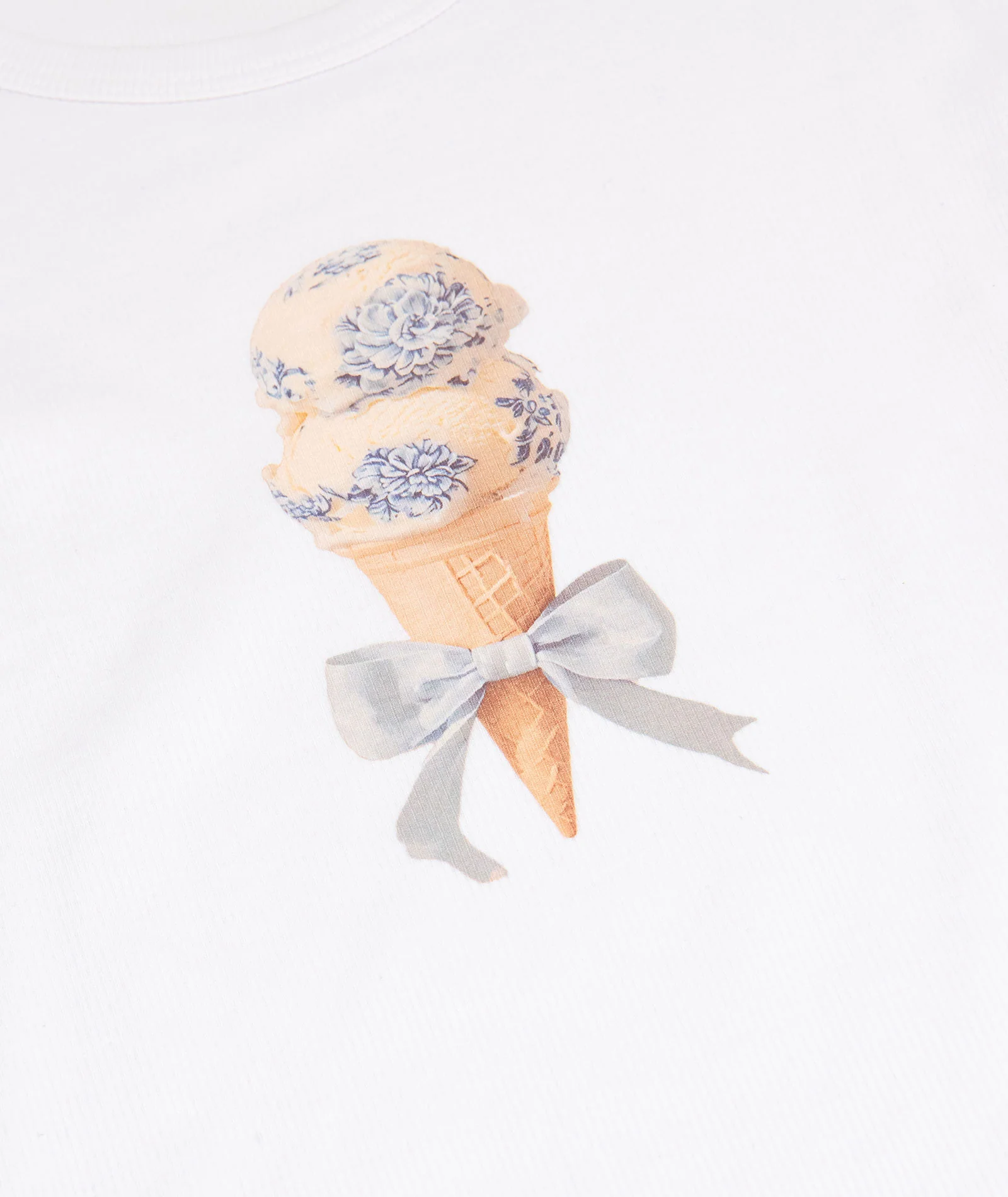 Firehouse Girls Ice Cream Party Rib Tee - Image 2