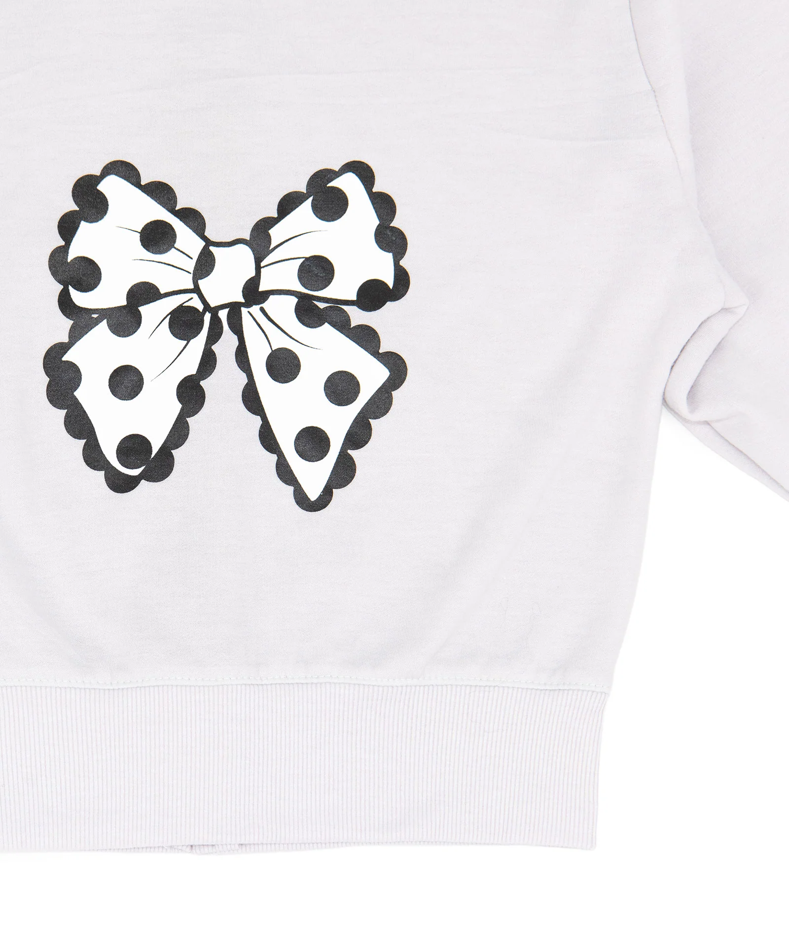 Firehouse Girls Polka Dot Bow Zip Hoodie Clay - Image 3