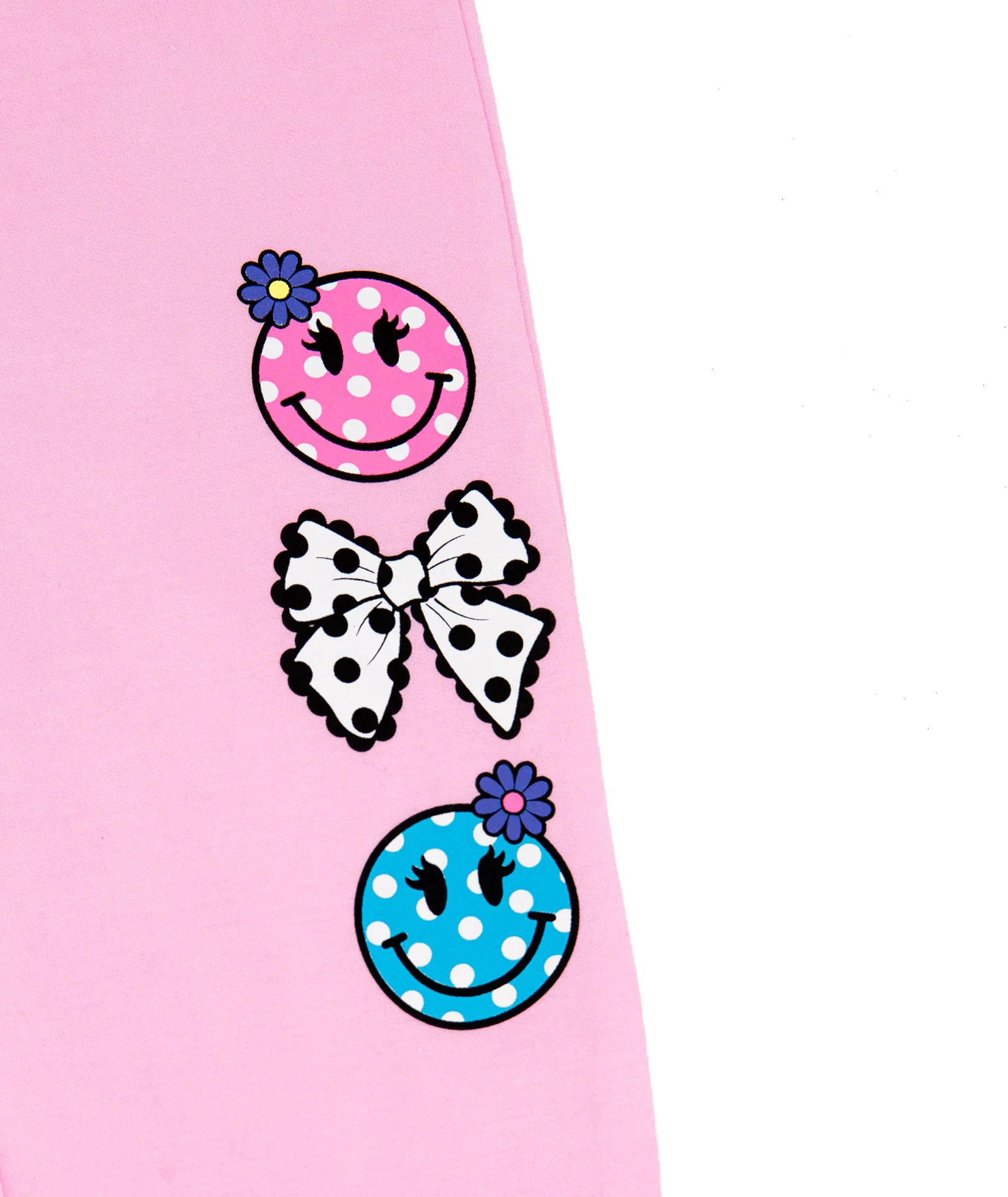 Firehouse Girls Polka Dot Smiley Sweatpants - Image 2