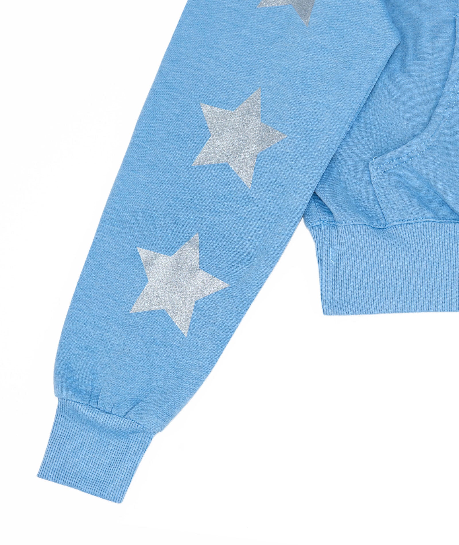 Firehouse Girls Silver Star Trio Pocket Hoodie - Image 2