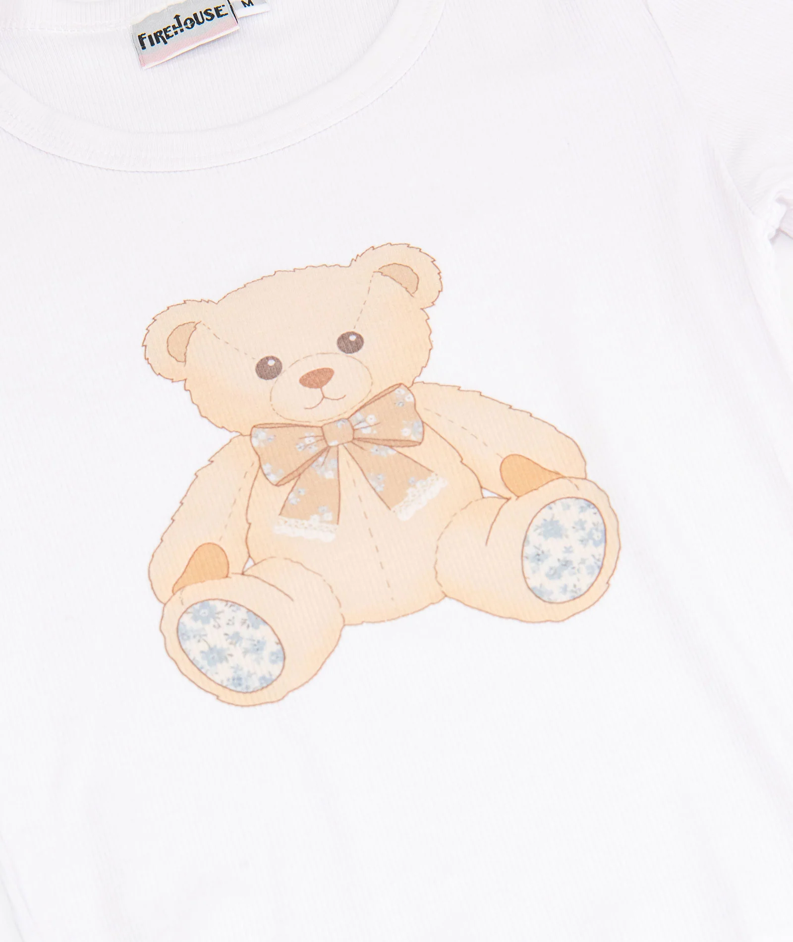 Firehouse Girls Teddy Time Rib Tee - Image 2
