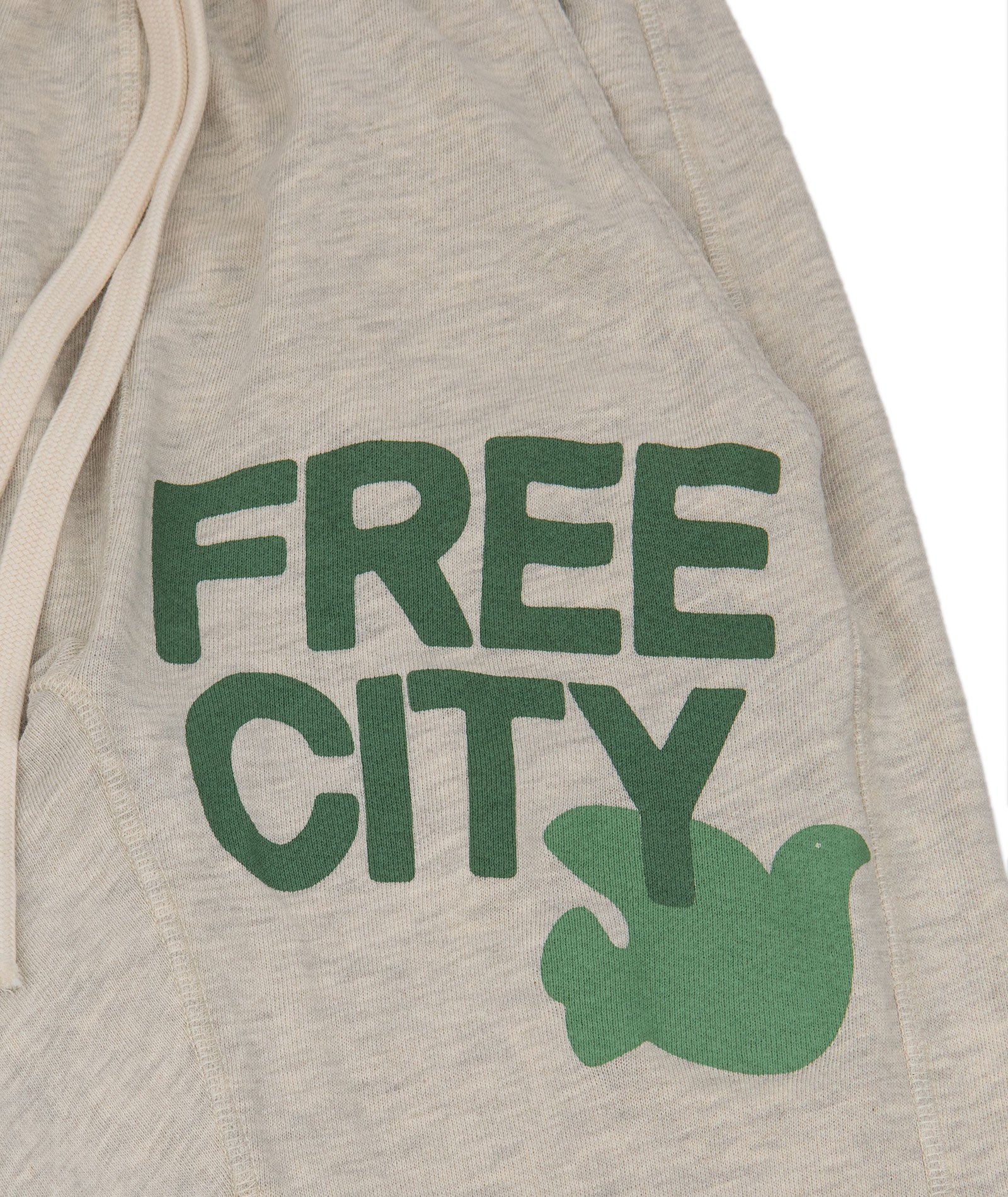 FREECITY Women Large Pocket Sweatpants Heather Oats Green - Image 3
