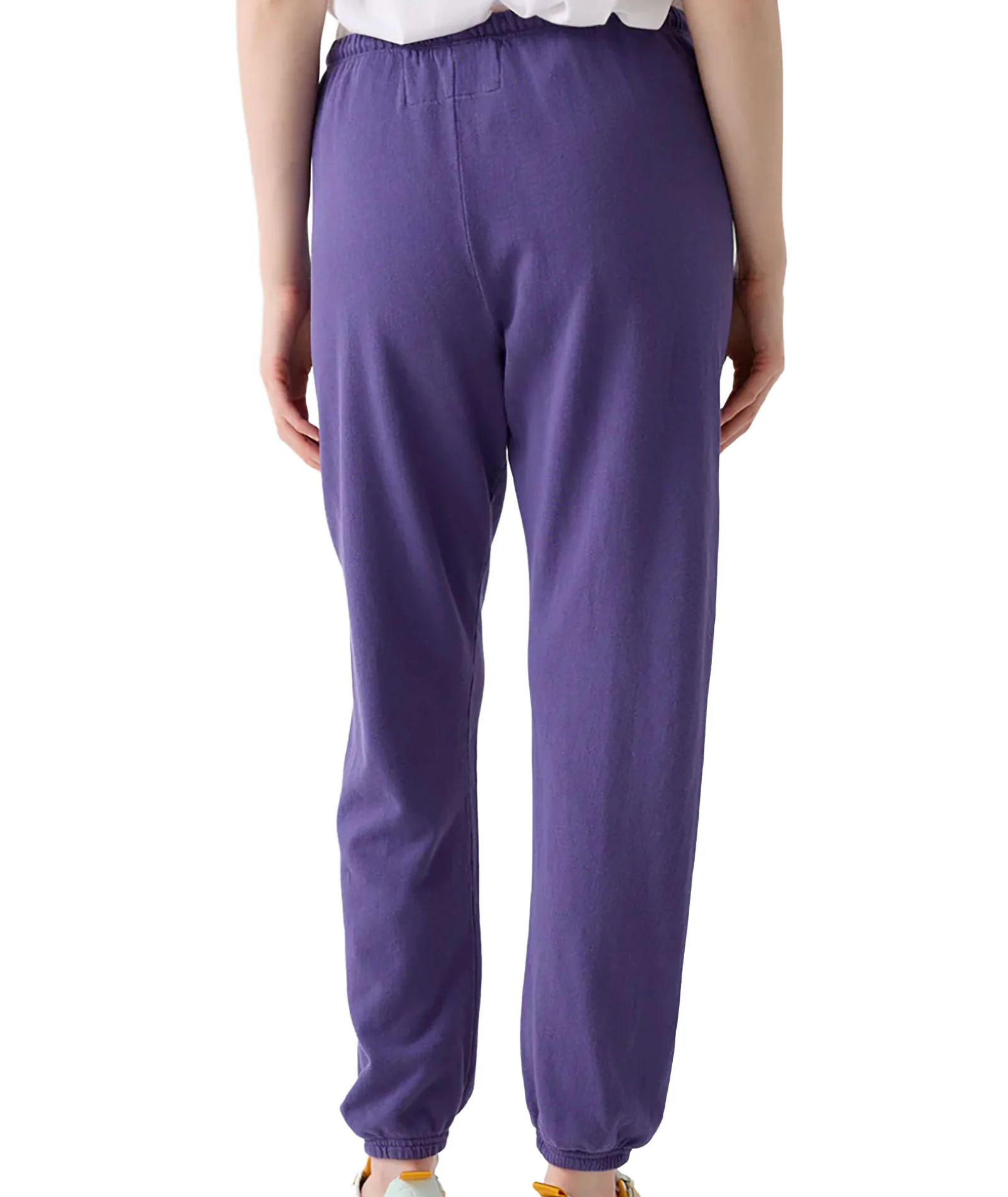 FREECITY Women Large Sweatpants Purple Bushes - Image 3