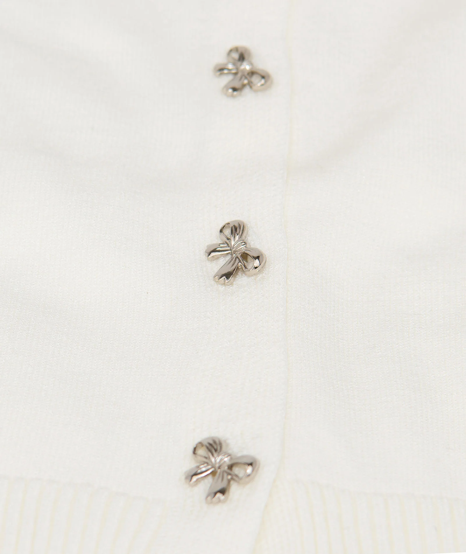 Gold Rush NYC Girls Sylvie Bow Cardigan - Image 2