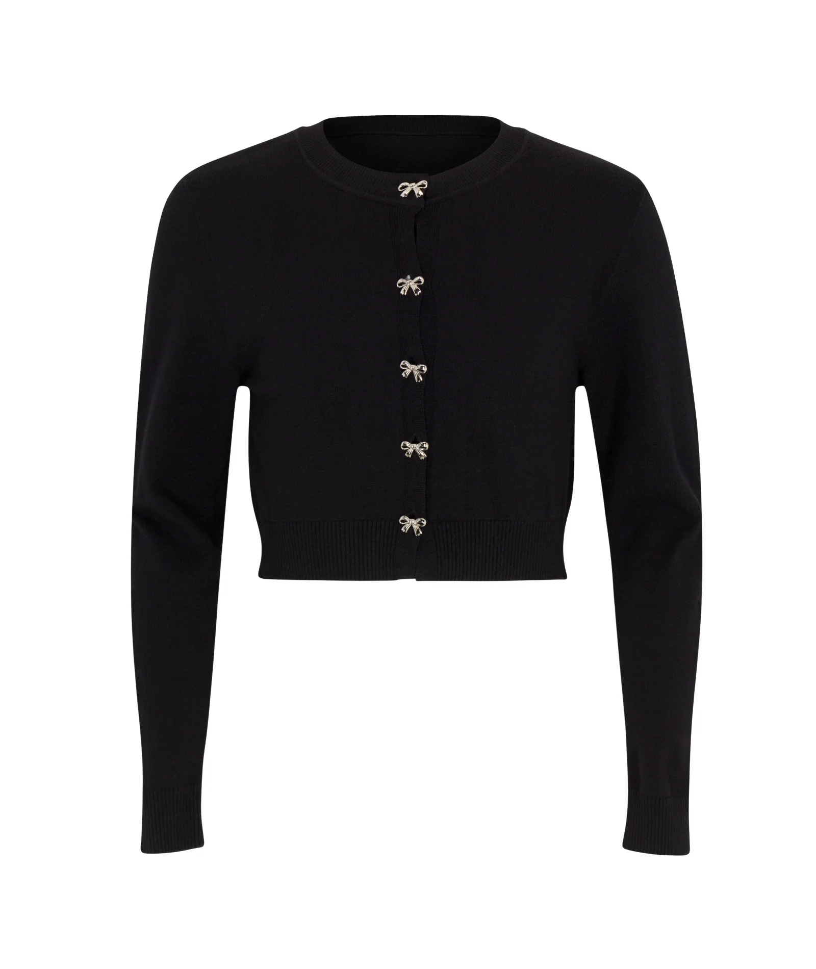Gold Rush NYC Girls Sylvie Bow Cardigan - Image 3