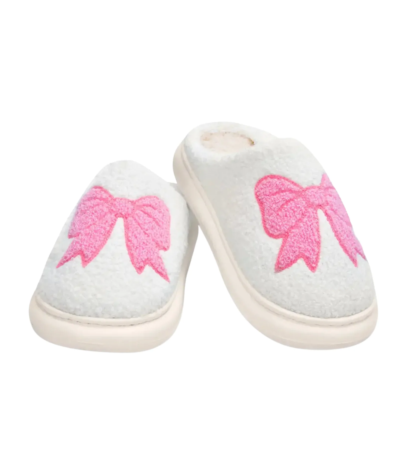 Cadie Cozy Bow Slippers - Image 2