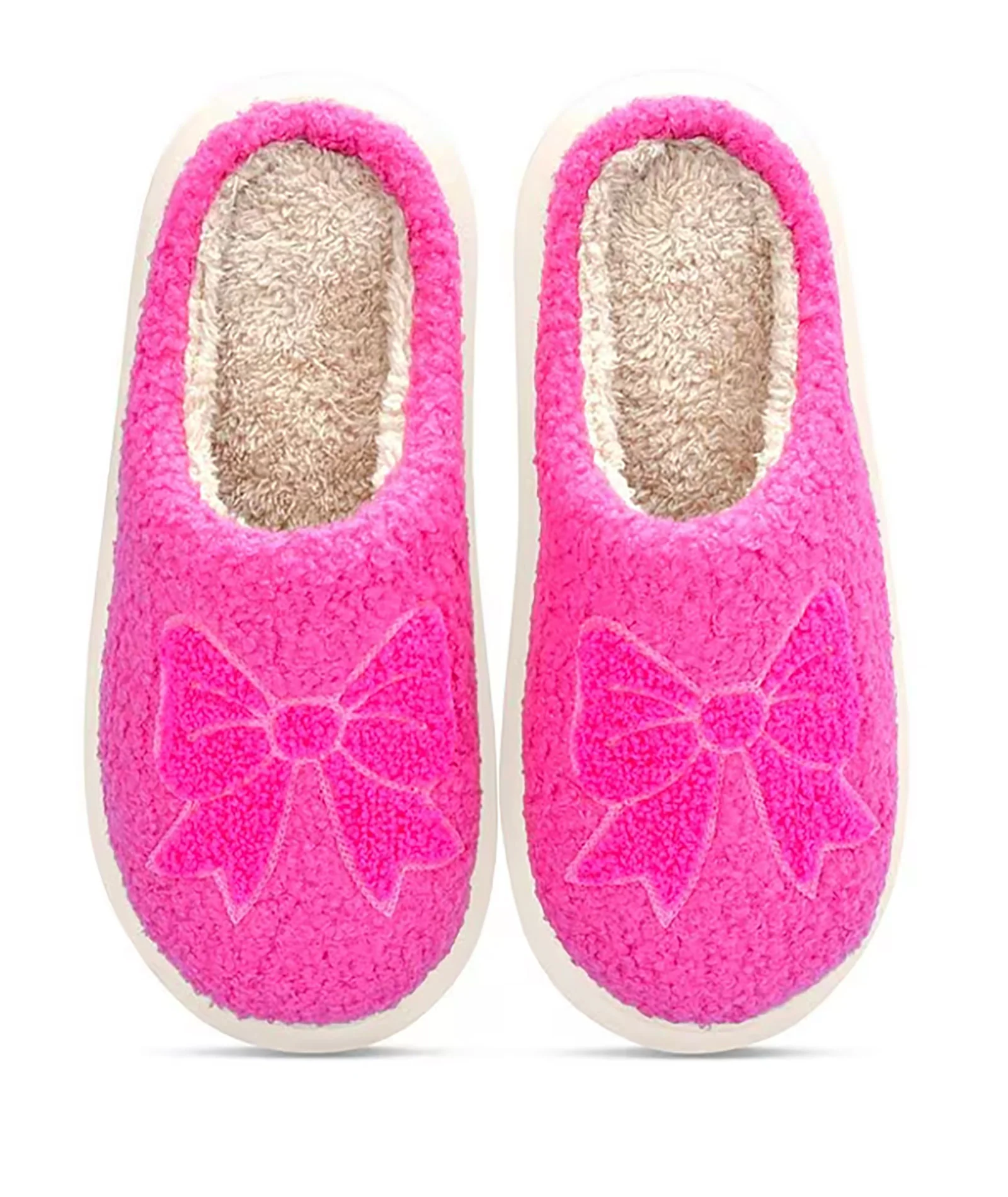 Cadie Cozy Bow Slippers - Image 3
