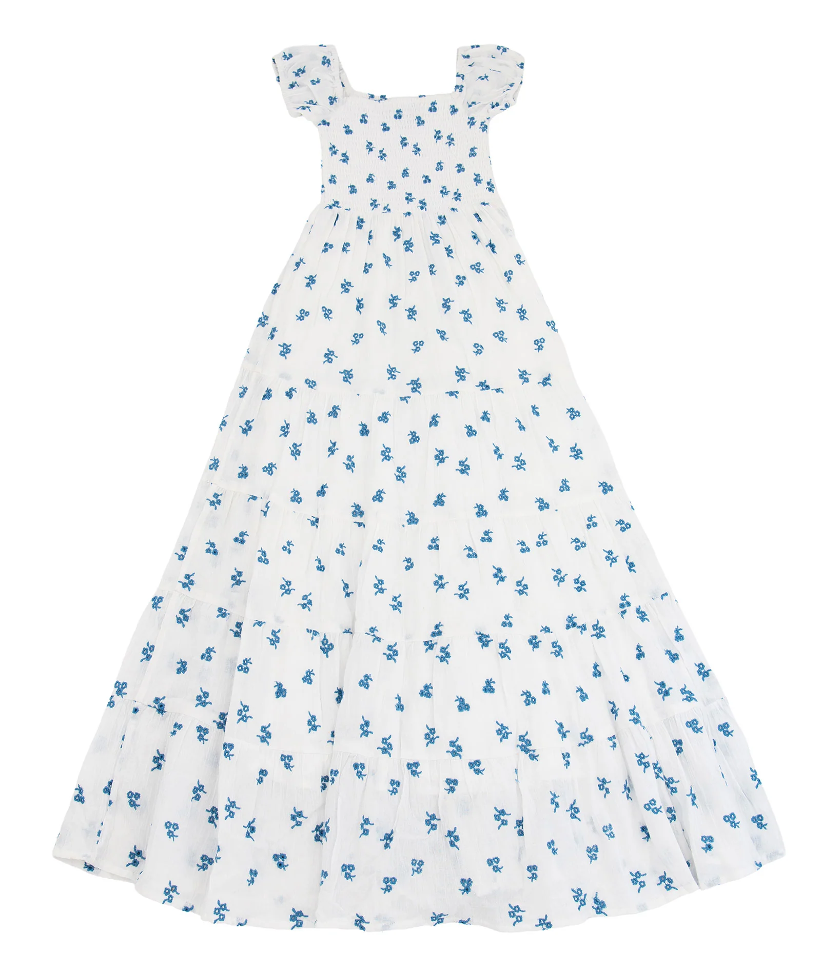 Katie J NYC Girls Boho Eyelet Indie Dress - Image 5