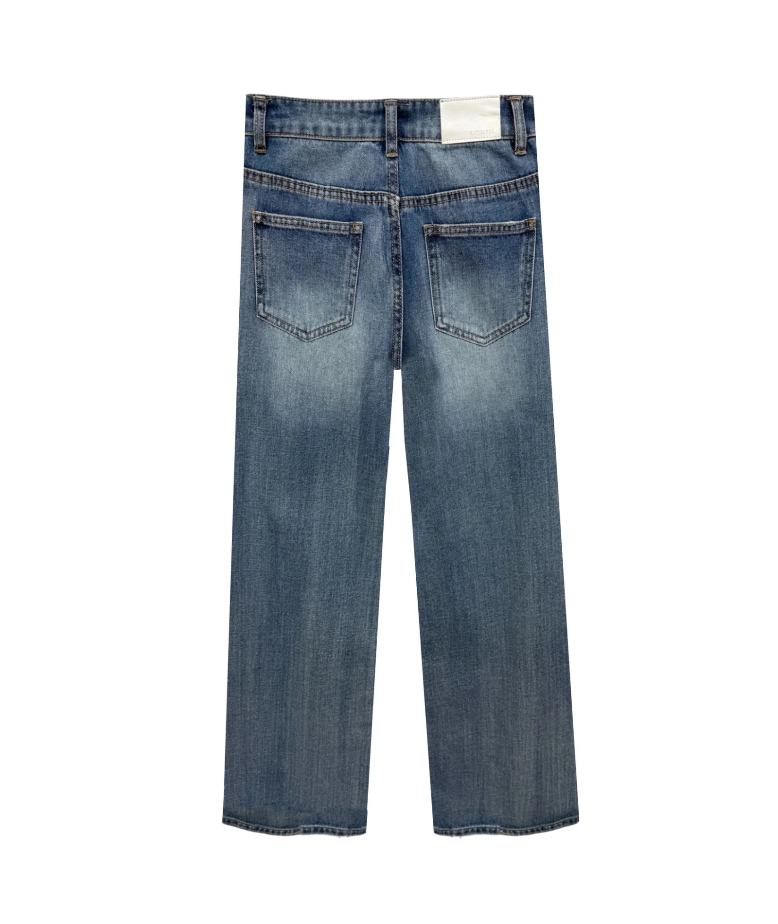 Katie J NYC Girls Copenhagen Medium Wash Jeans - Image 5