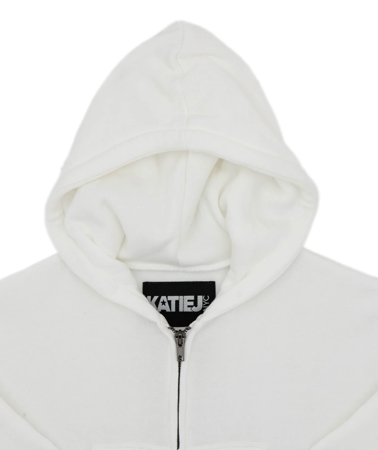 Katie J NYC Girls Dylan Crop Zip Hoodie - Image 11