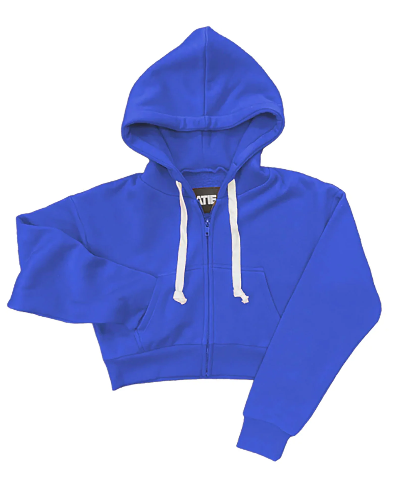 Katie J NYC Girls Dylan Crop Zip Hoodie - Image 16