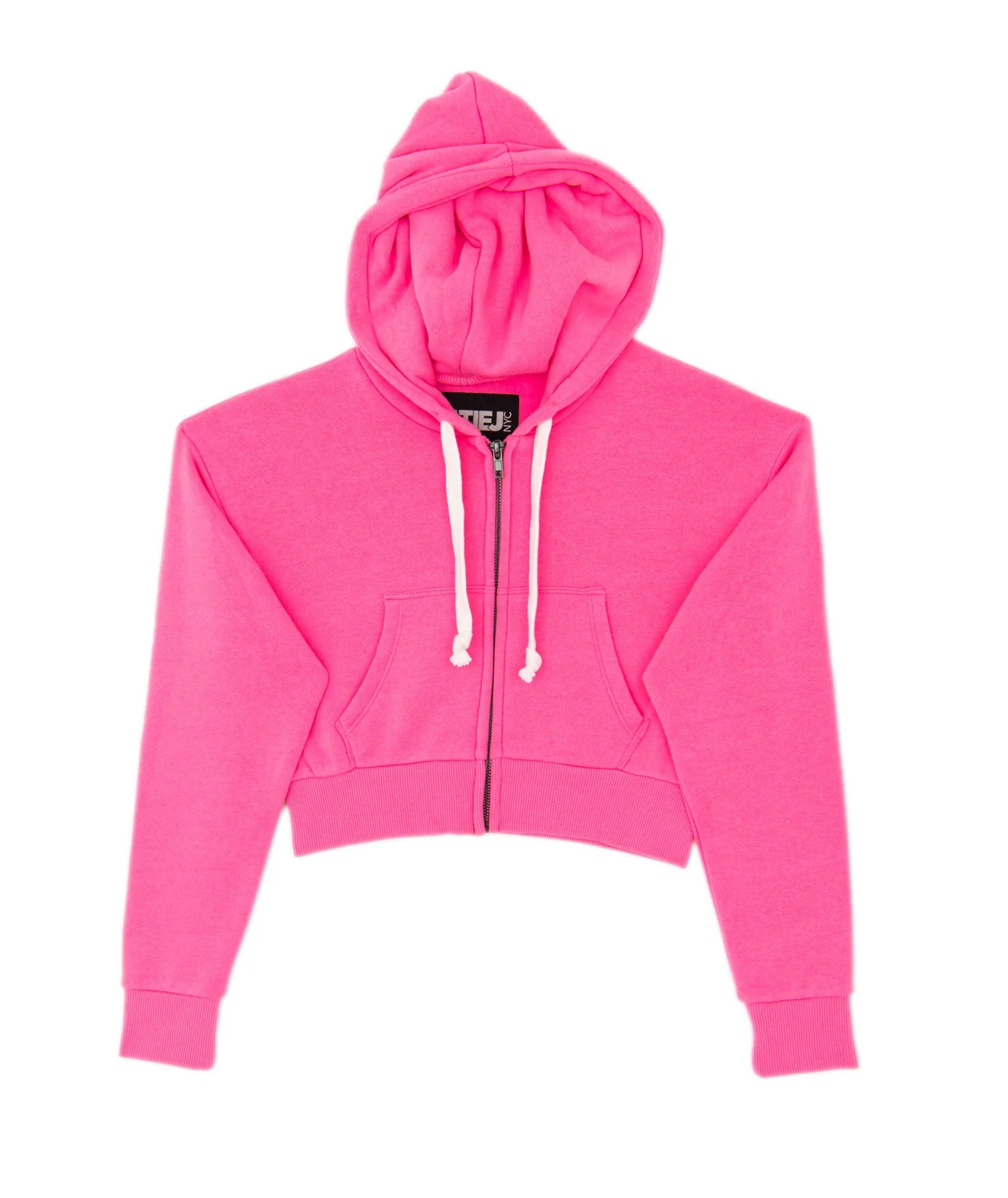 Katie J NYC Girls Dylan Crop Zip Hoodie - Image 18