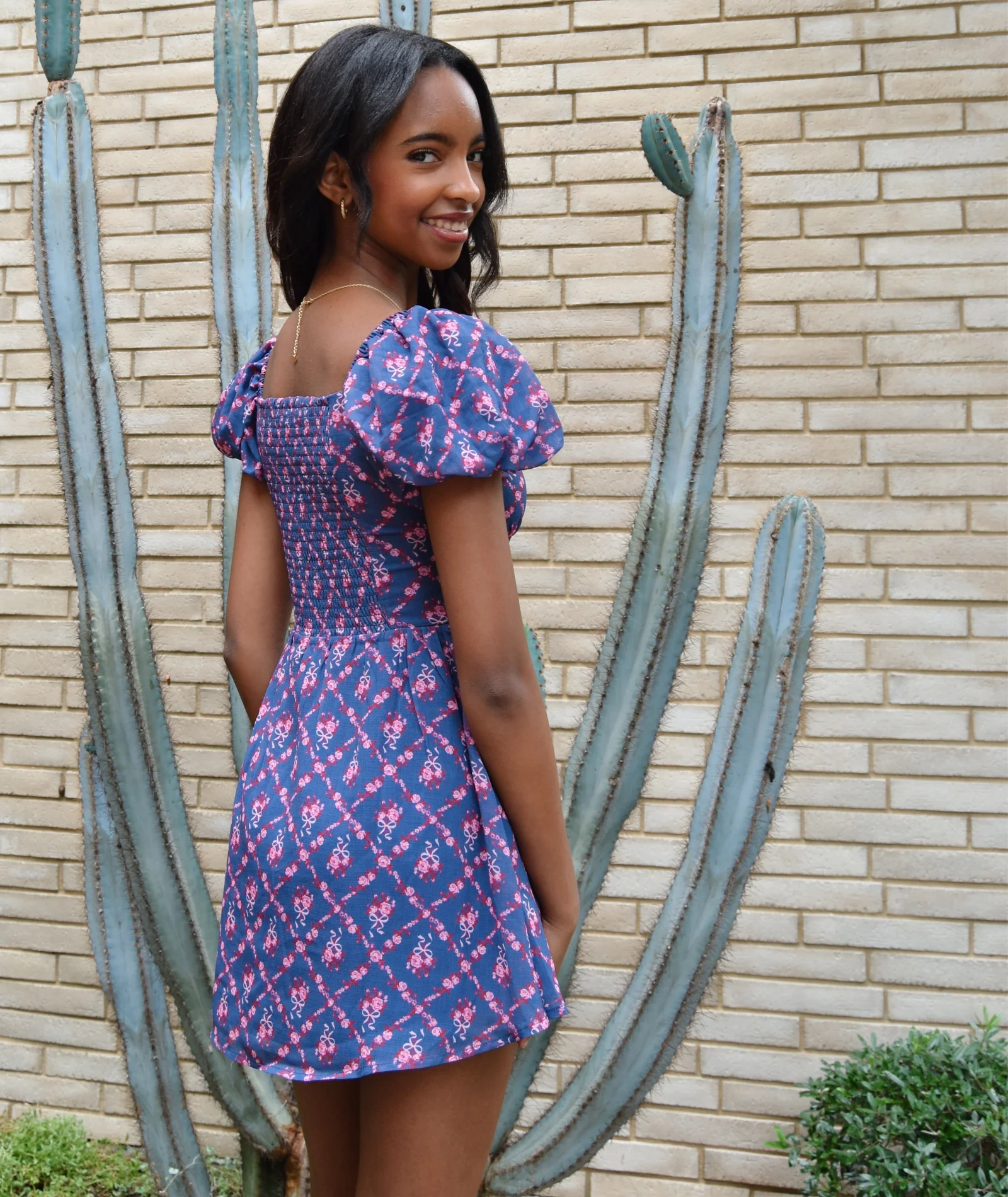 Katie J NYC Girls Sailboat Trellis Greta Dress - Image 4