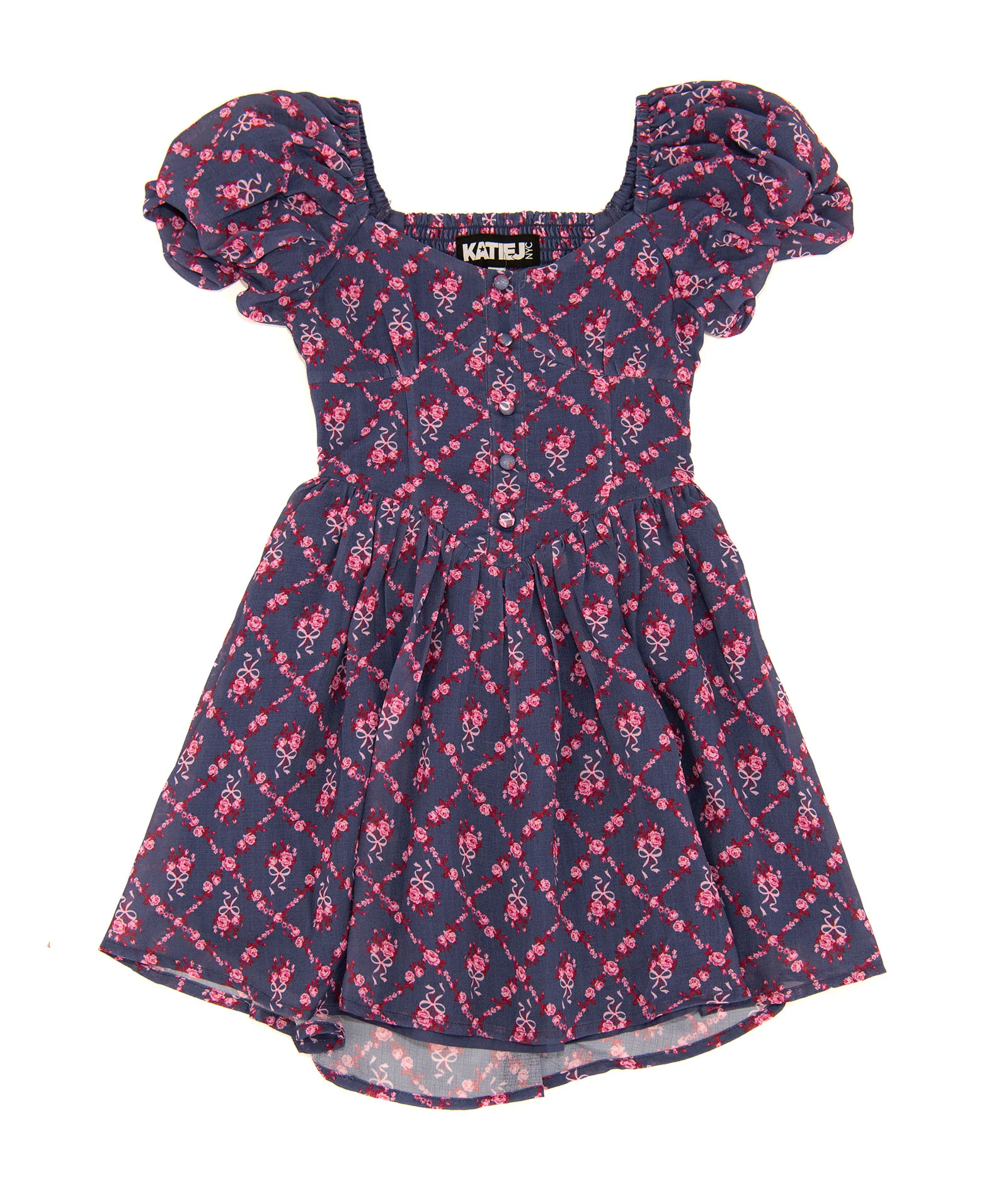 Katie J NYC Girls Sailboat Trellis Greta Dress - Image 5