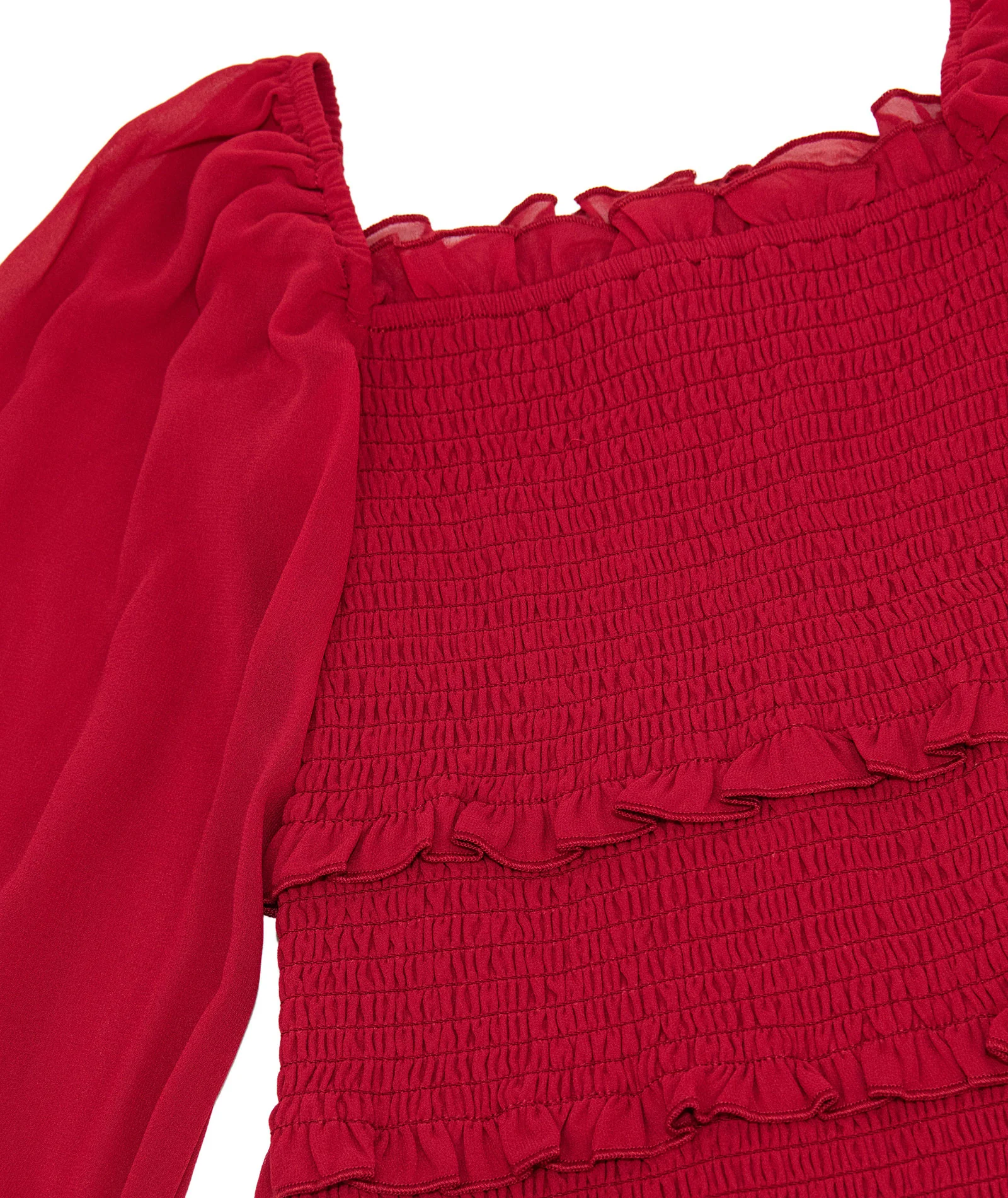Katie J NYC Girls Laila Long Sleeve Georgette Dress - Image 4