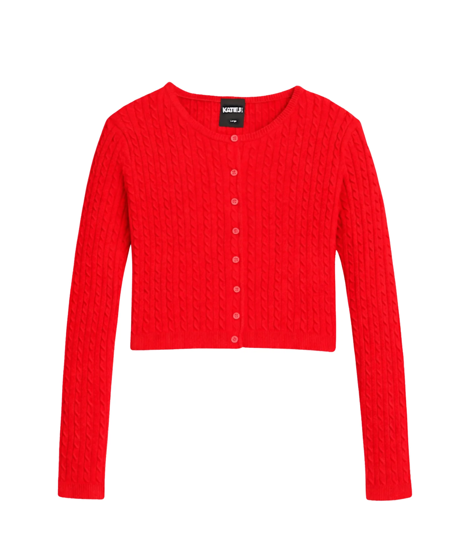 Katie J NYC Girls Rory Crew Cardigan - Image 2