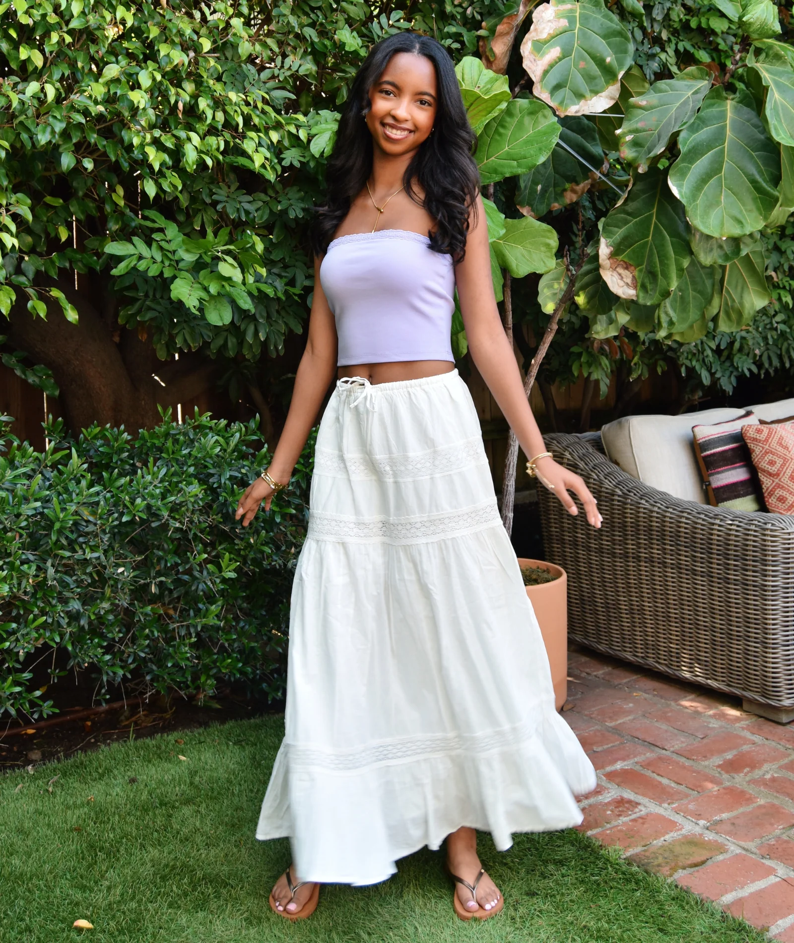 Katie J NYC Girls Sofie Maxi Skirt - Image 3