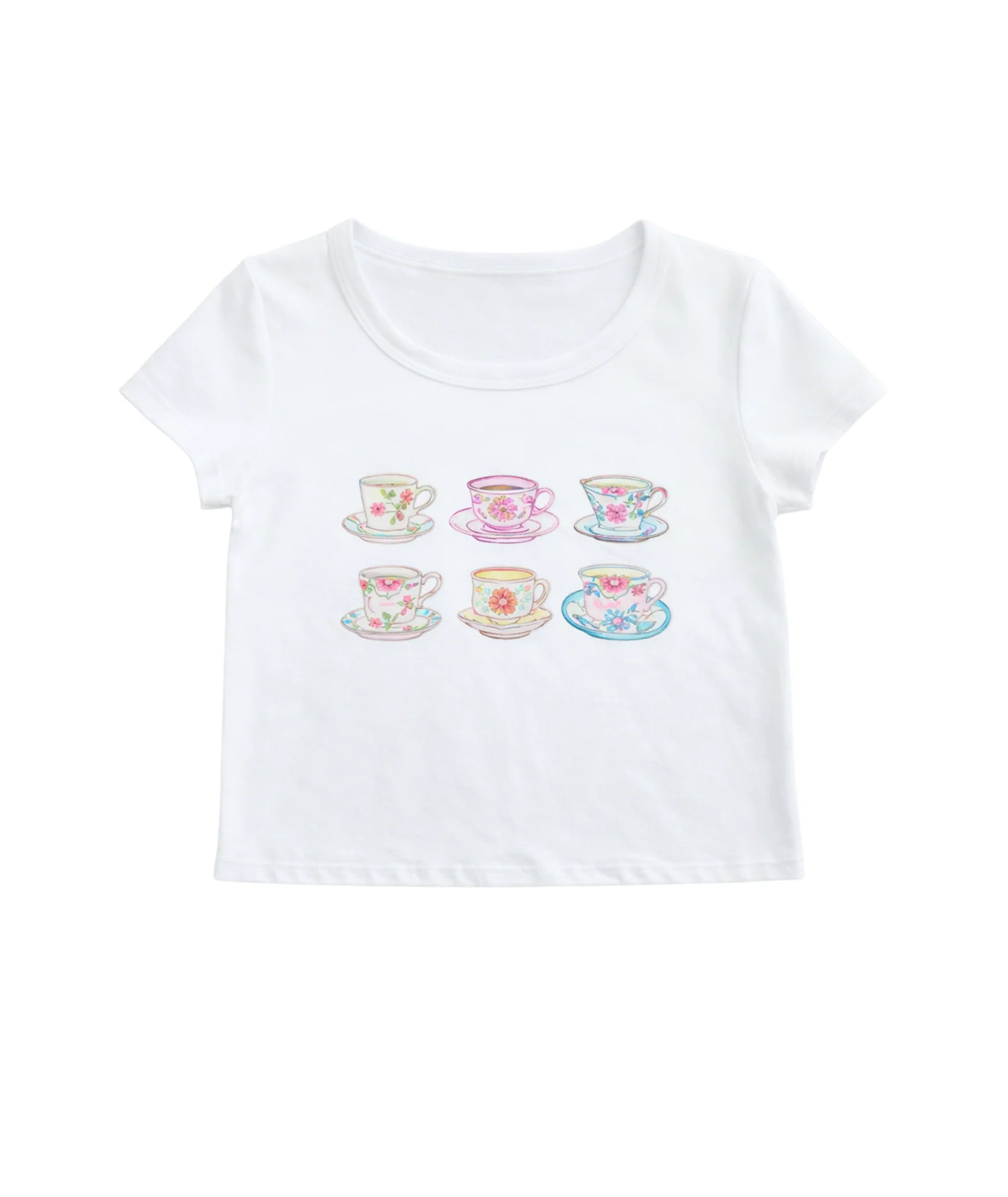 Katie J NYC Girls Tea Cup Tee - Image 4