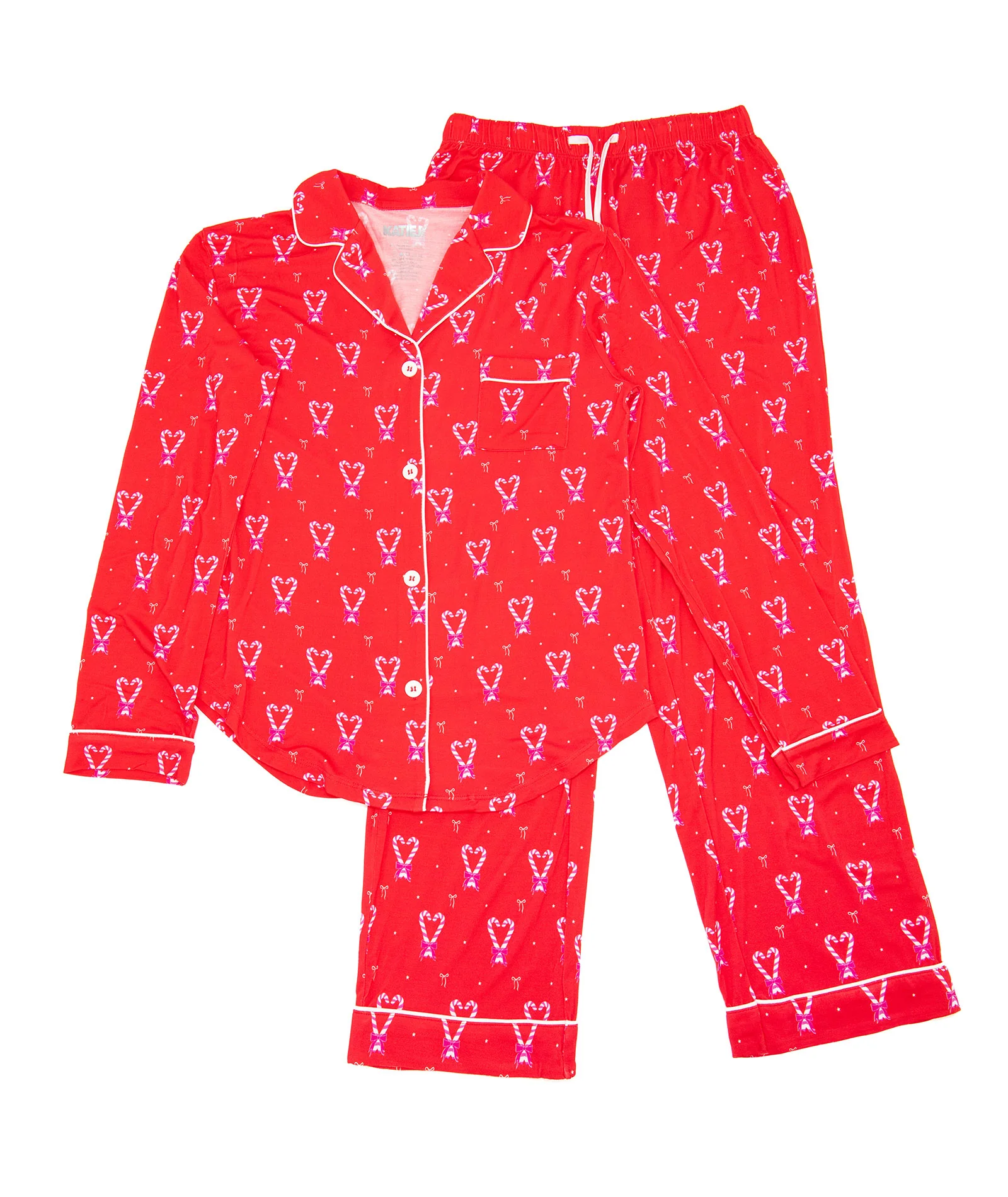 Katie J NYC Juniors Christmas 25 Maia Pants PJ Set - Image 2