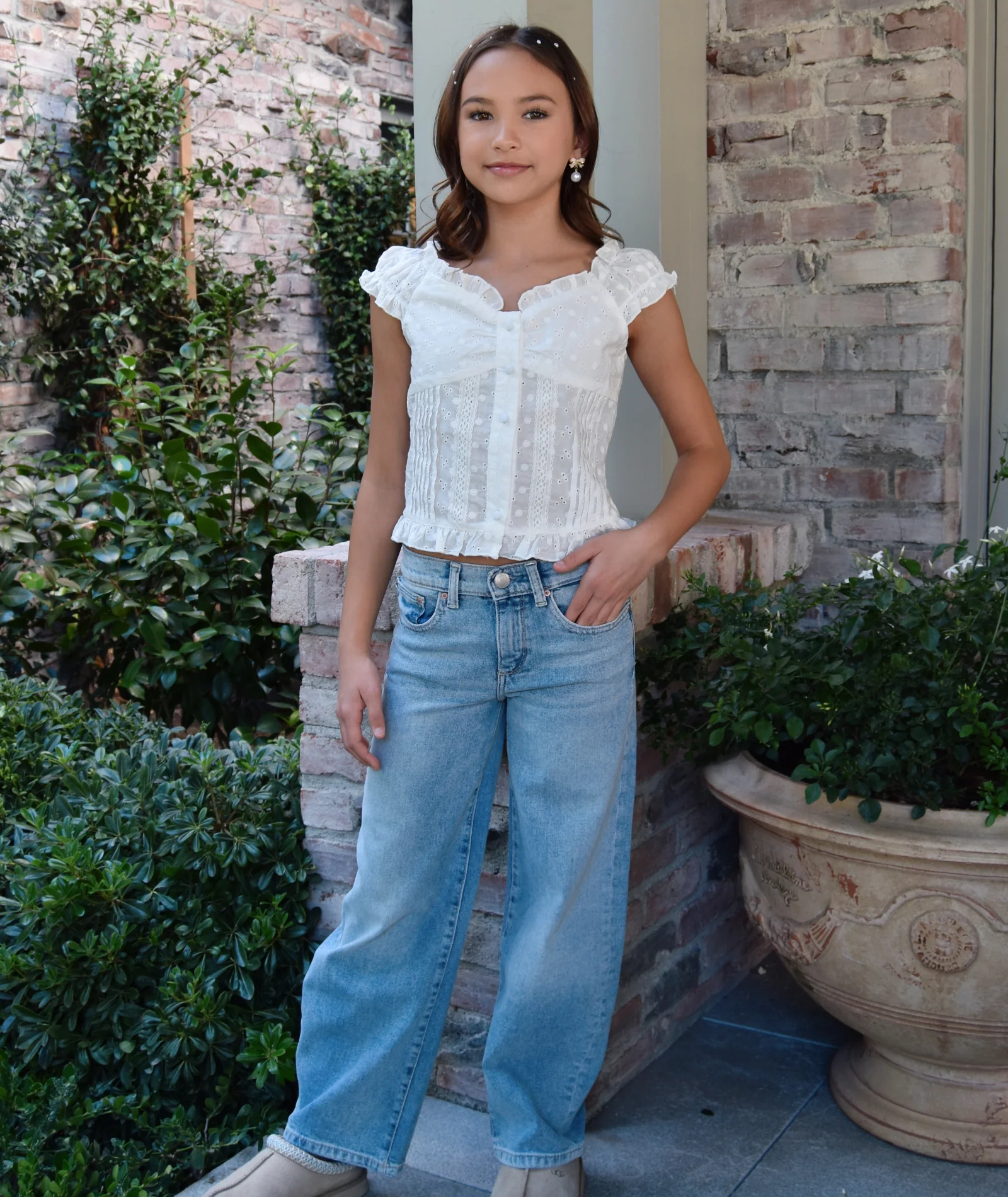 Katie J NYC Juniors Daphne Top - Image 3