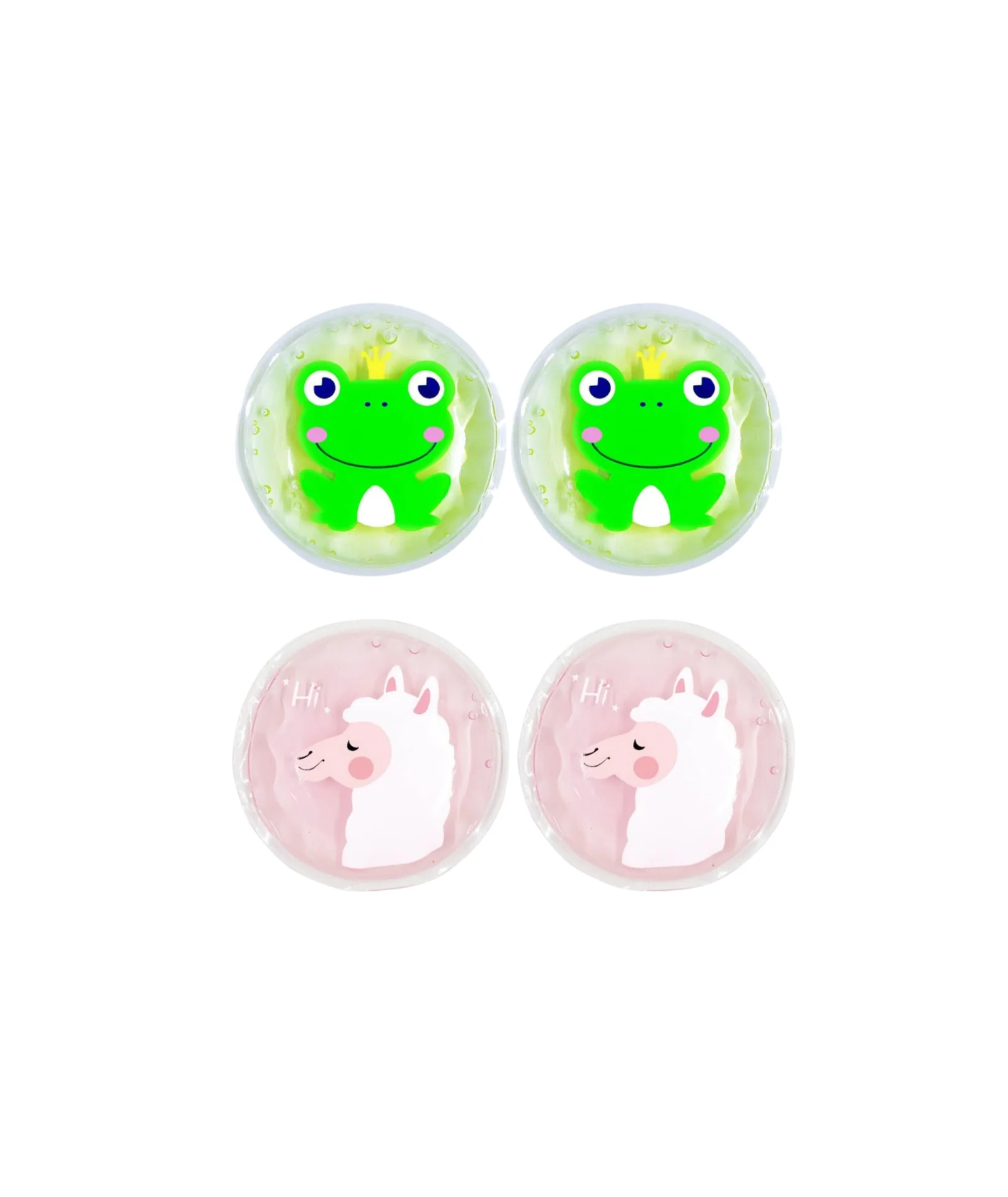 Llama and Frog Hot/Cold Eye Pads Set - Image 2