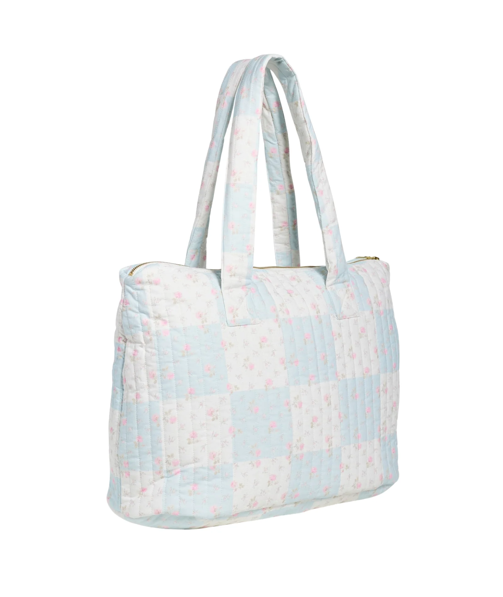 Love Shack Fancy Aja Weekender Bag Ivory Chapparal - Image 2
