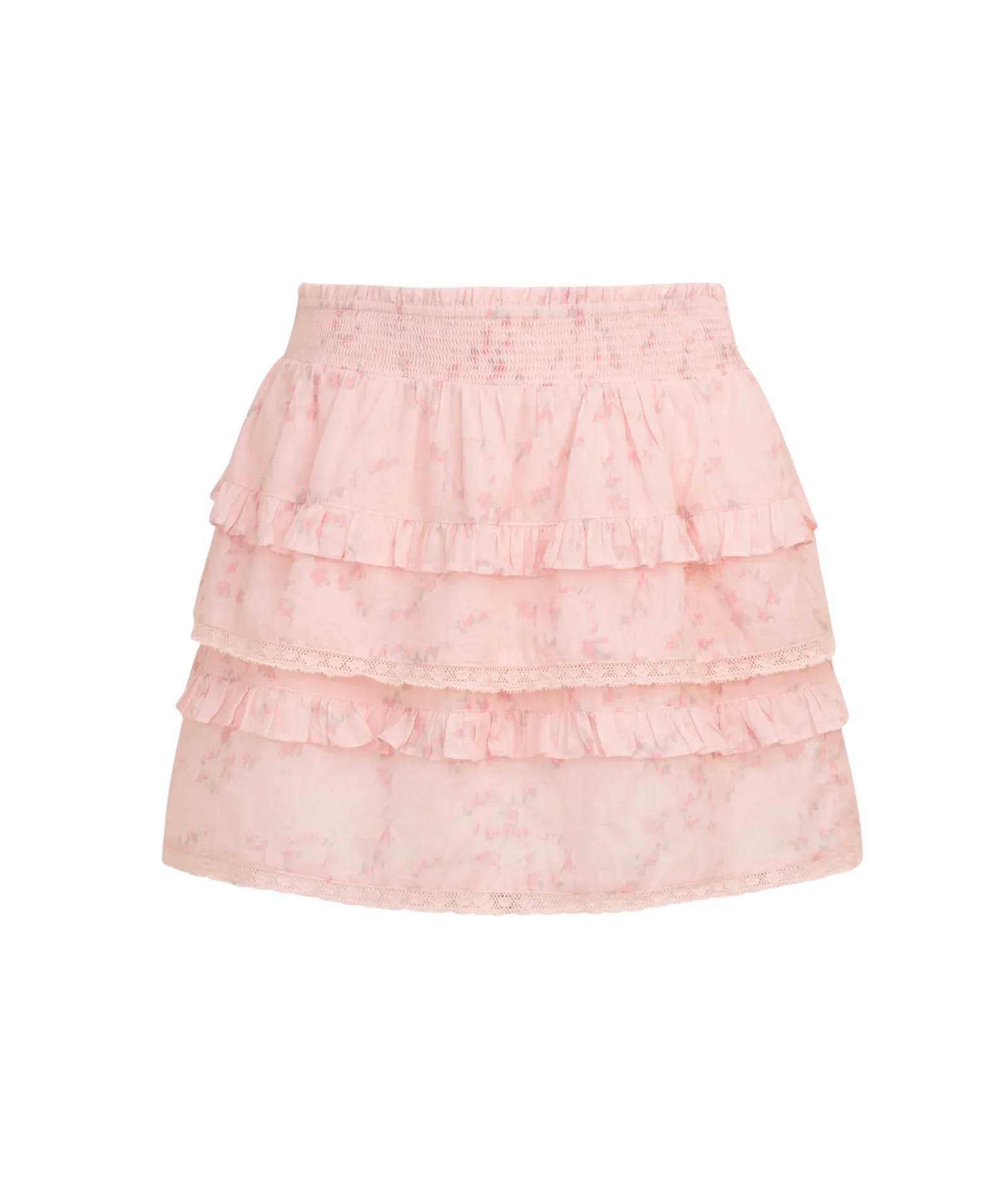 Love Shack Fancy Girls Billie Skirt Apple Blossom - Image 5