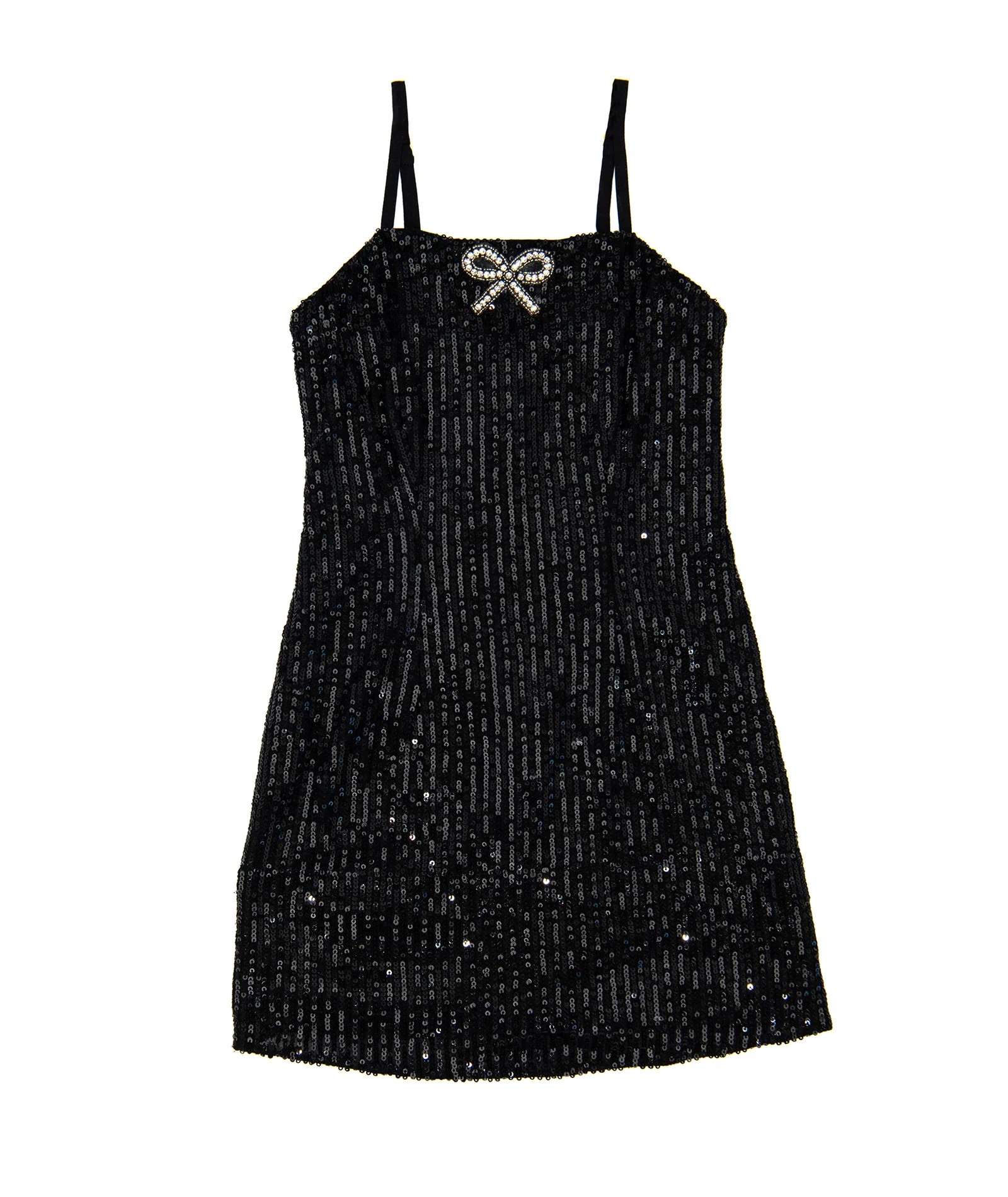 Love Shack Fancy Girls Camira Dress Black - Image 4