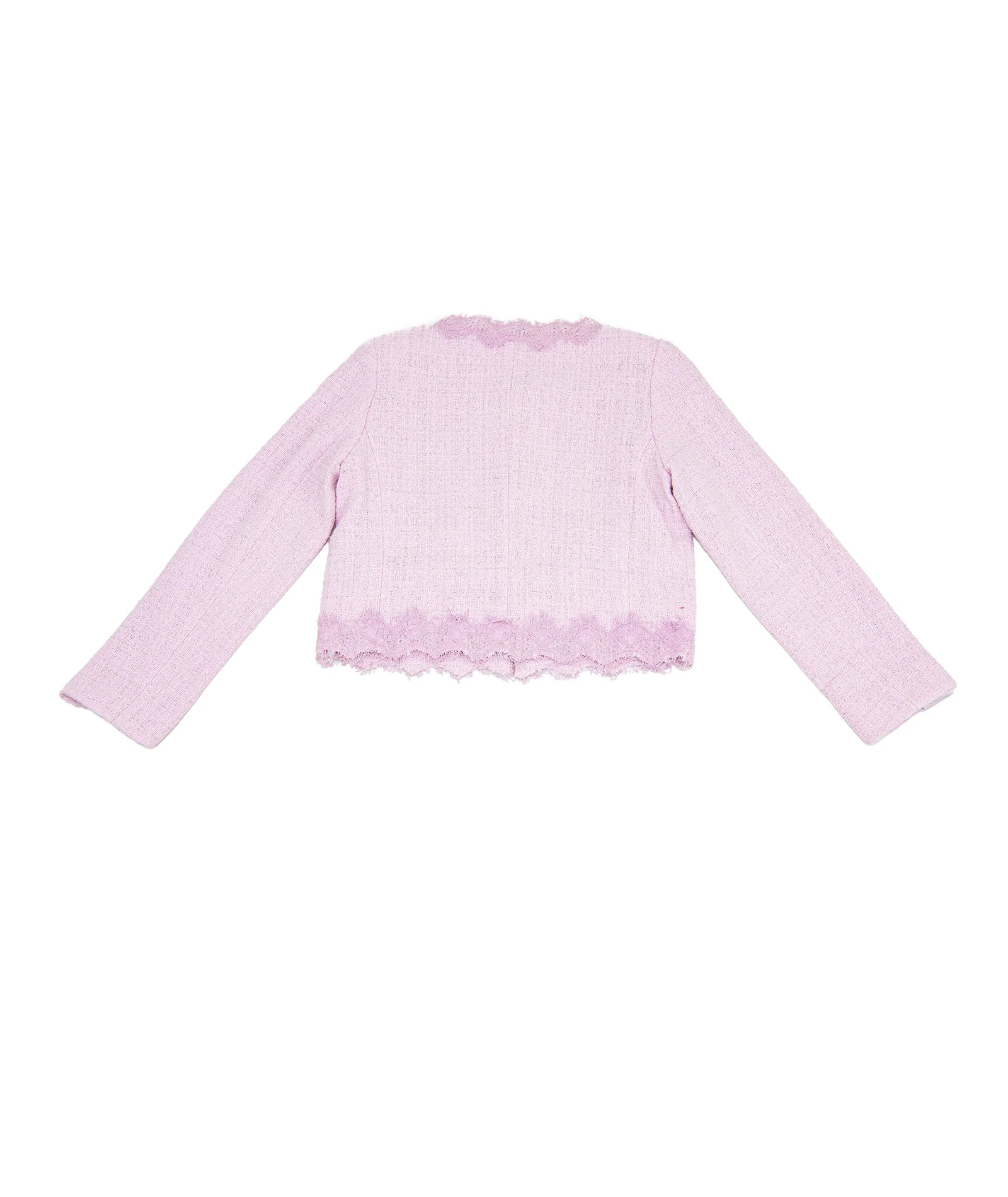 Love Shack Fancy Girls Erina Jacket Pink - Image 7