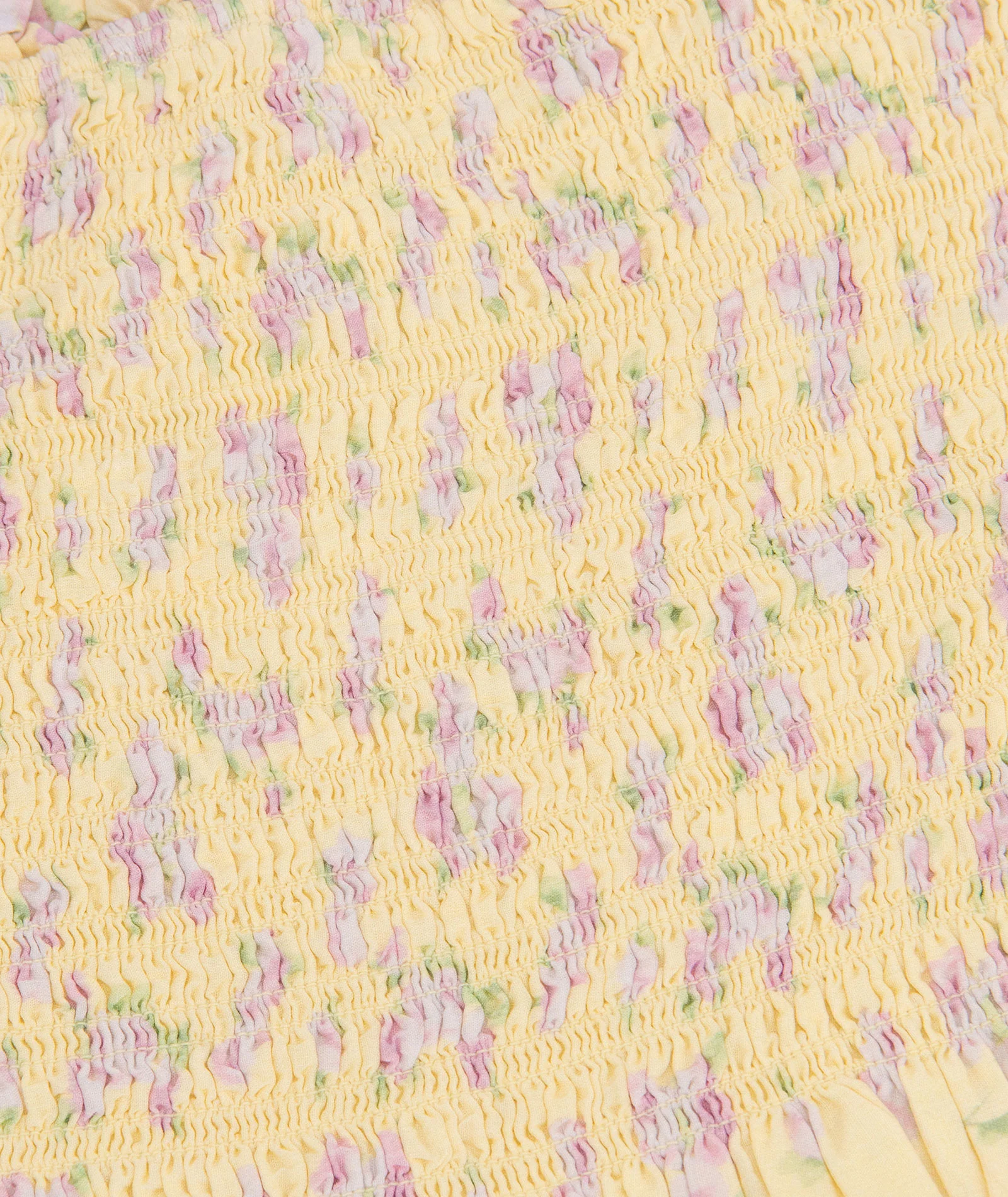 Love Shack Fancy Girls Merrinelle Top Lemon Spritz - Image 4