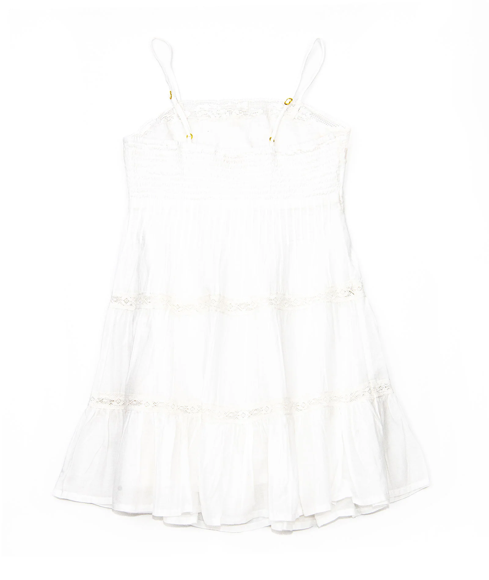 Love Shack Fancy Girls Zuri Dress White - Image 2