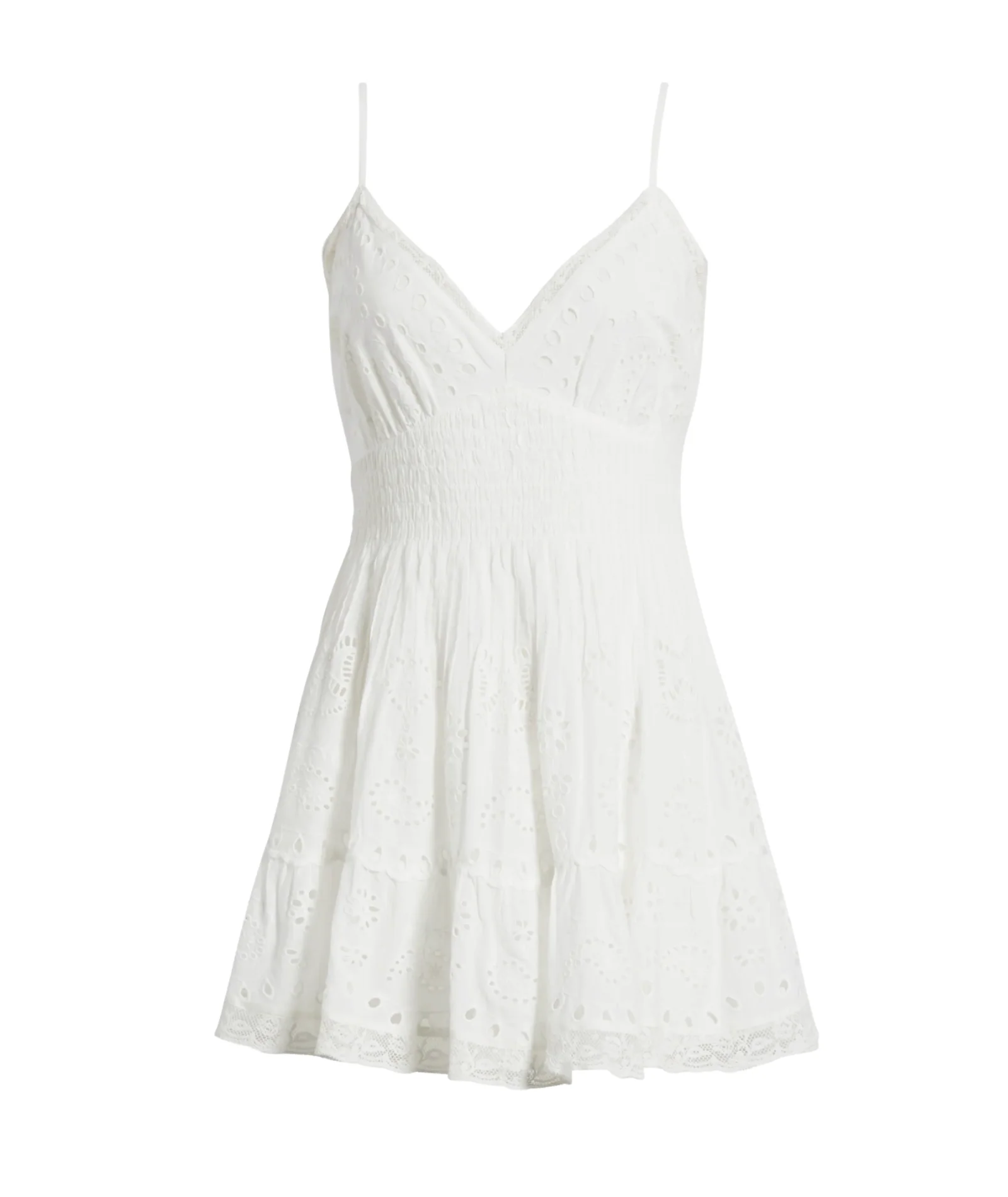 Love Shack Fancy Women Azar Dress White - Image 3