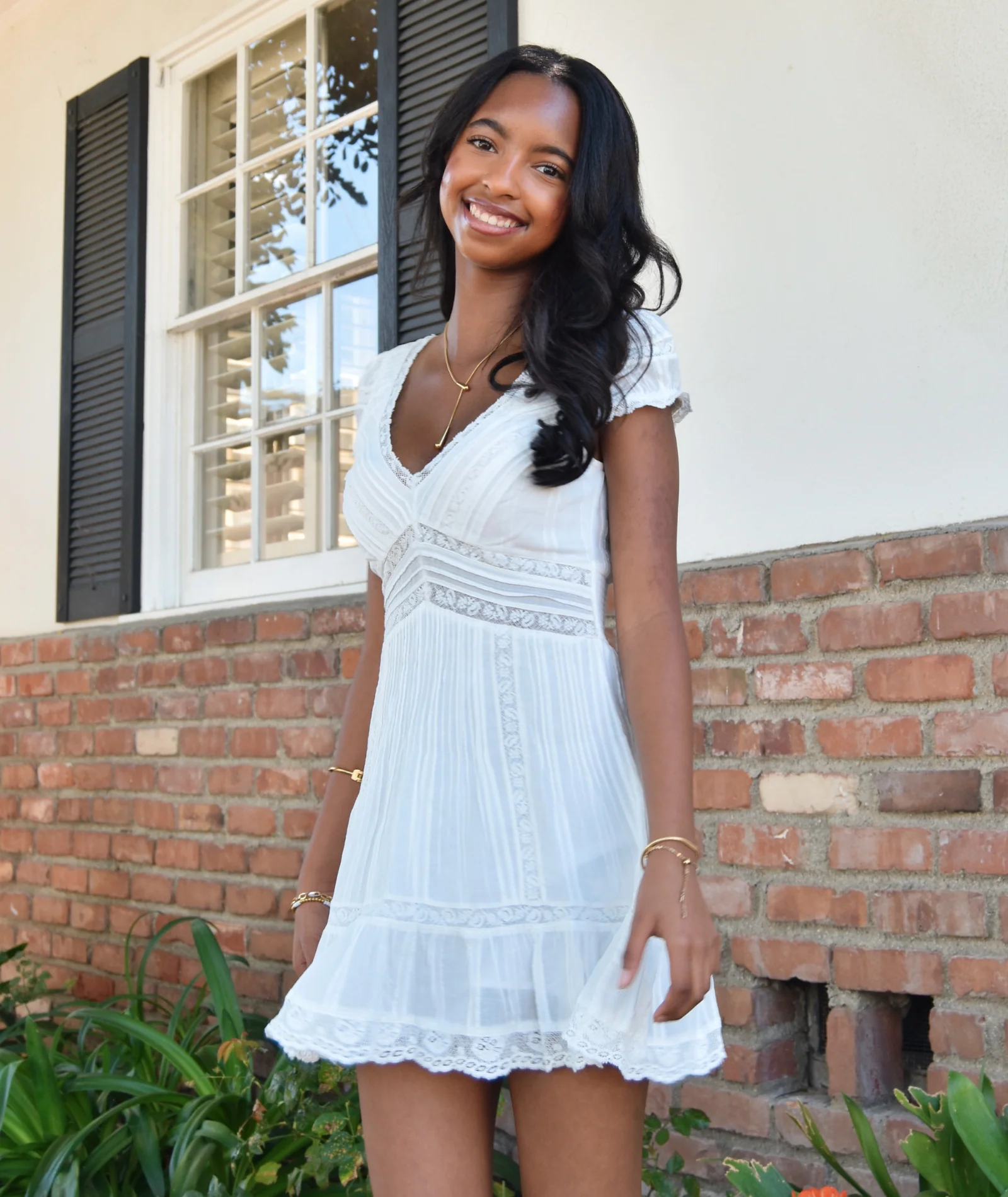 Love Shack Fancy Women Edena Dress - Image 4