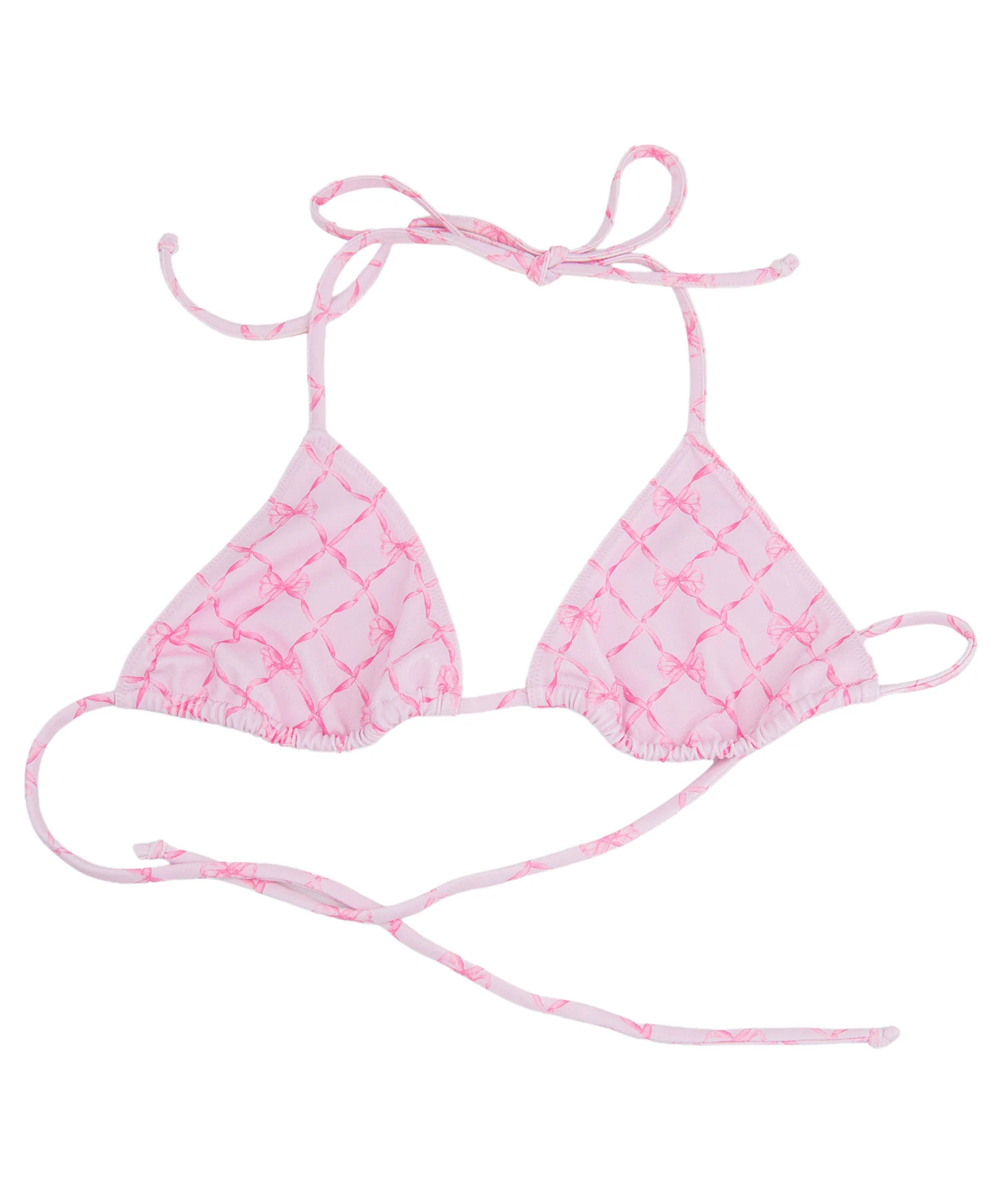 Love Shack Fancy Women Harbor Bikini Pink Peppermint - Image 3