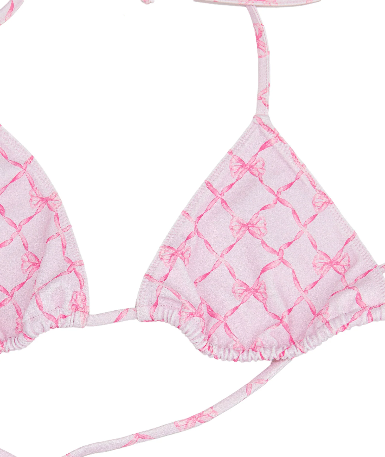 Love Shack Fancy Women Harbor Bikini Pink Peppermint - Image 4