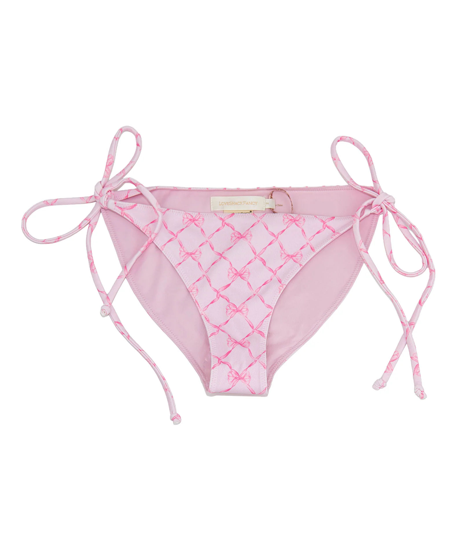 Love Shack Fancy Women Harbor Bikini Pink Peppermint - Image 5