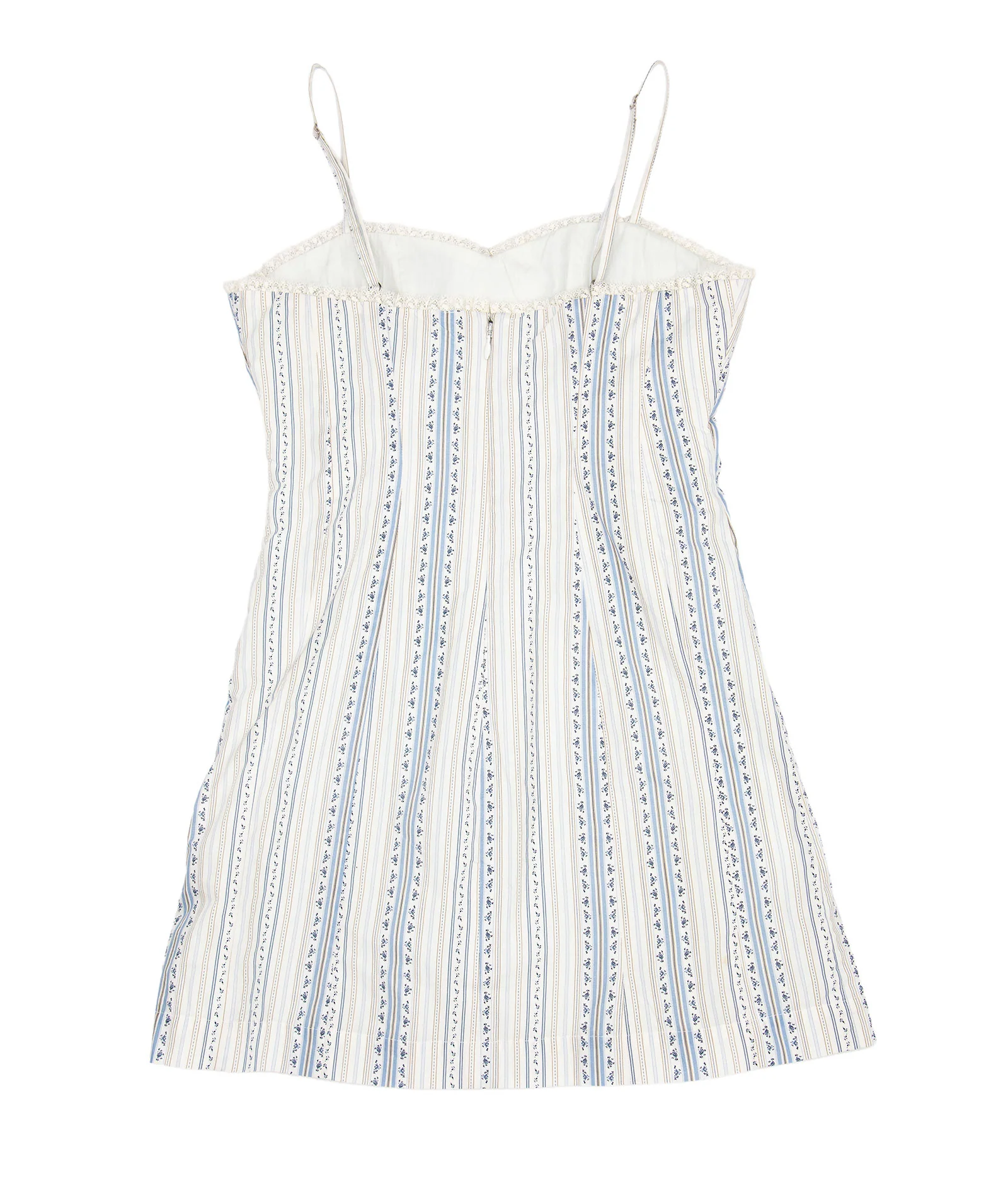 Love Shack Fancy Women Jayna Dress Cinched Blue - Image 6