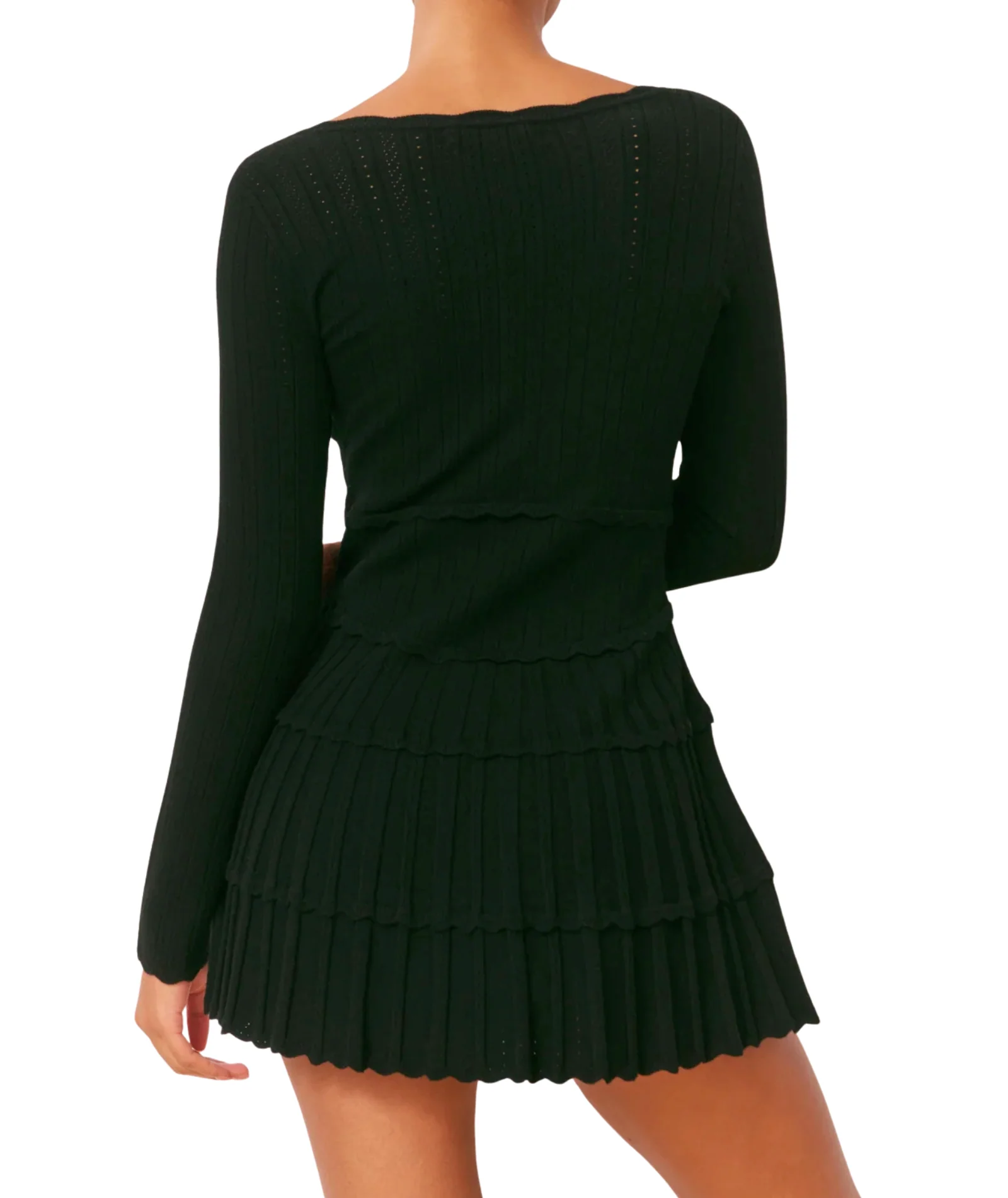 Love Shack Fancy Women Lavender Dress Black - Image 4