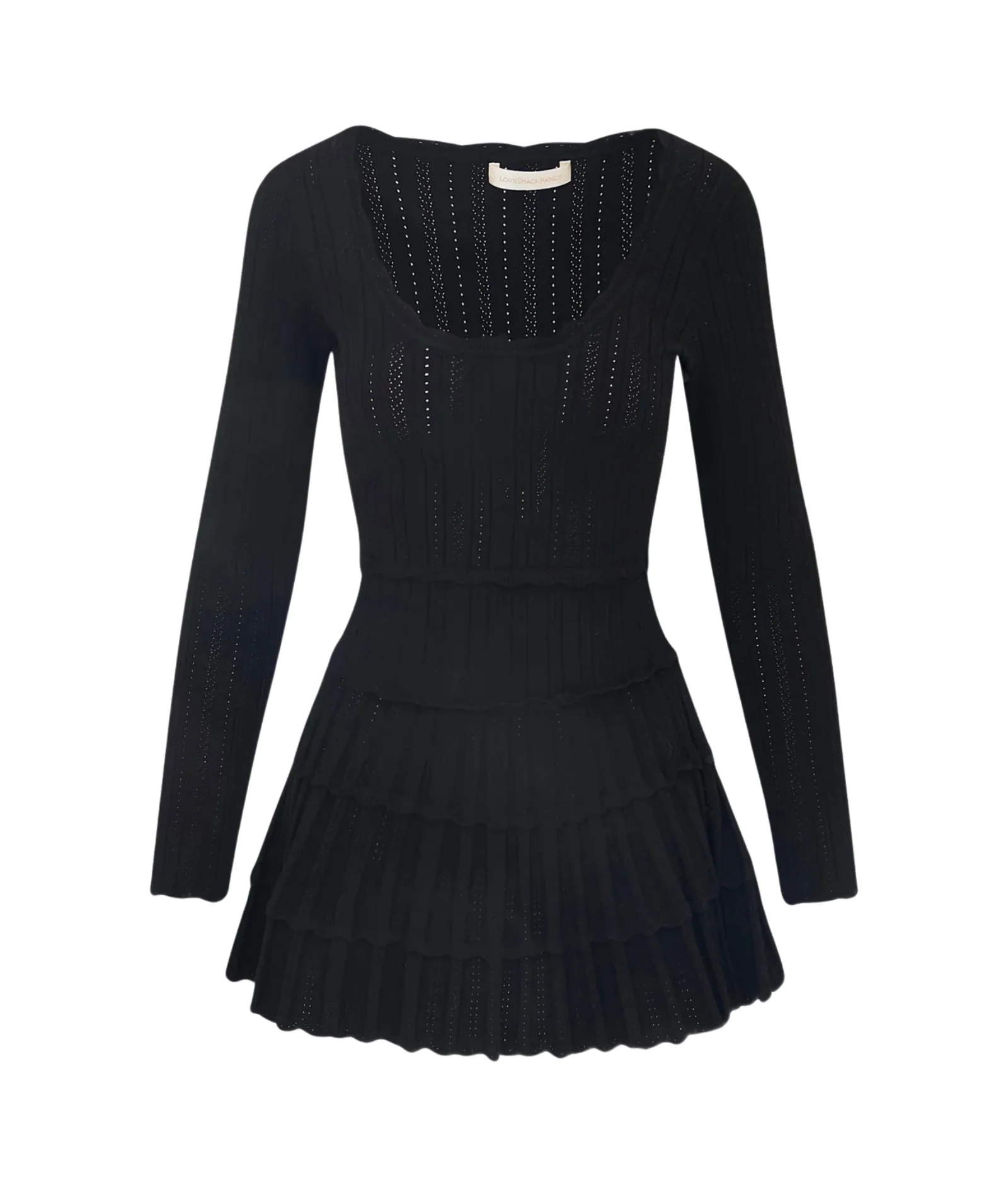 Love Shack Fancy Women Lavender Dress Black - Image 5