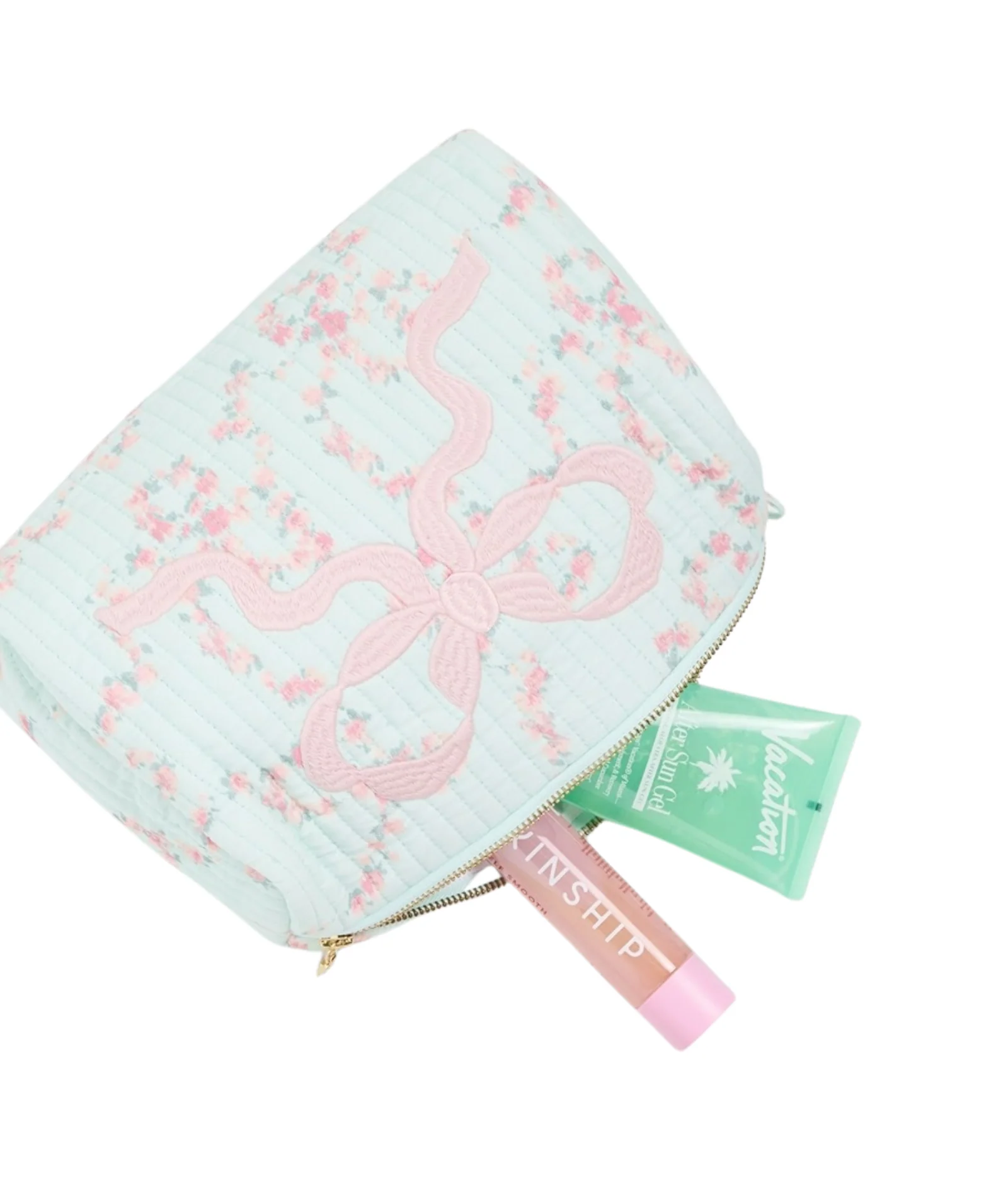 Love Shack Fancy Women Octavia Pouch Spruce Mint - Image 3