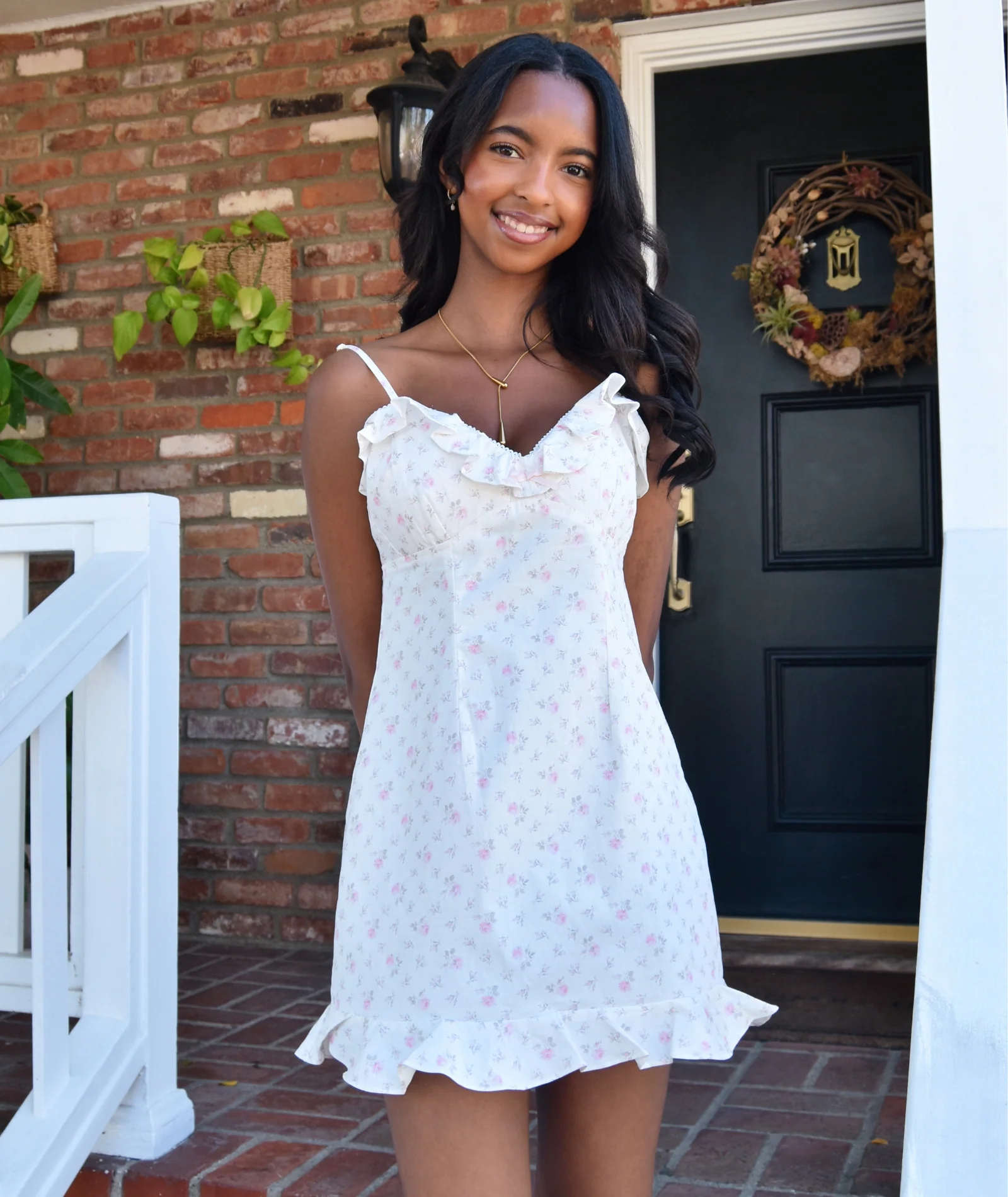 Love Shack Fancy Women Stephania Dress Sunwashed Ivory - Image 2