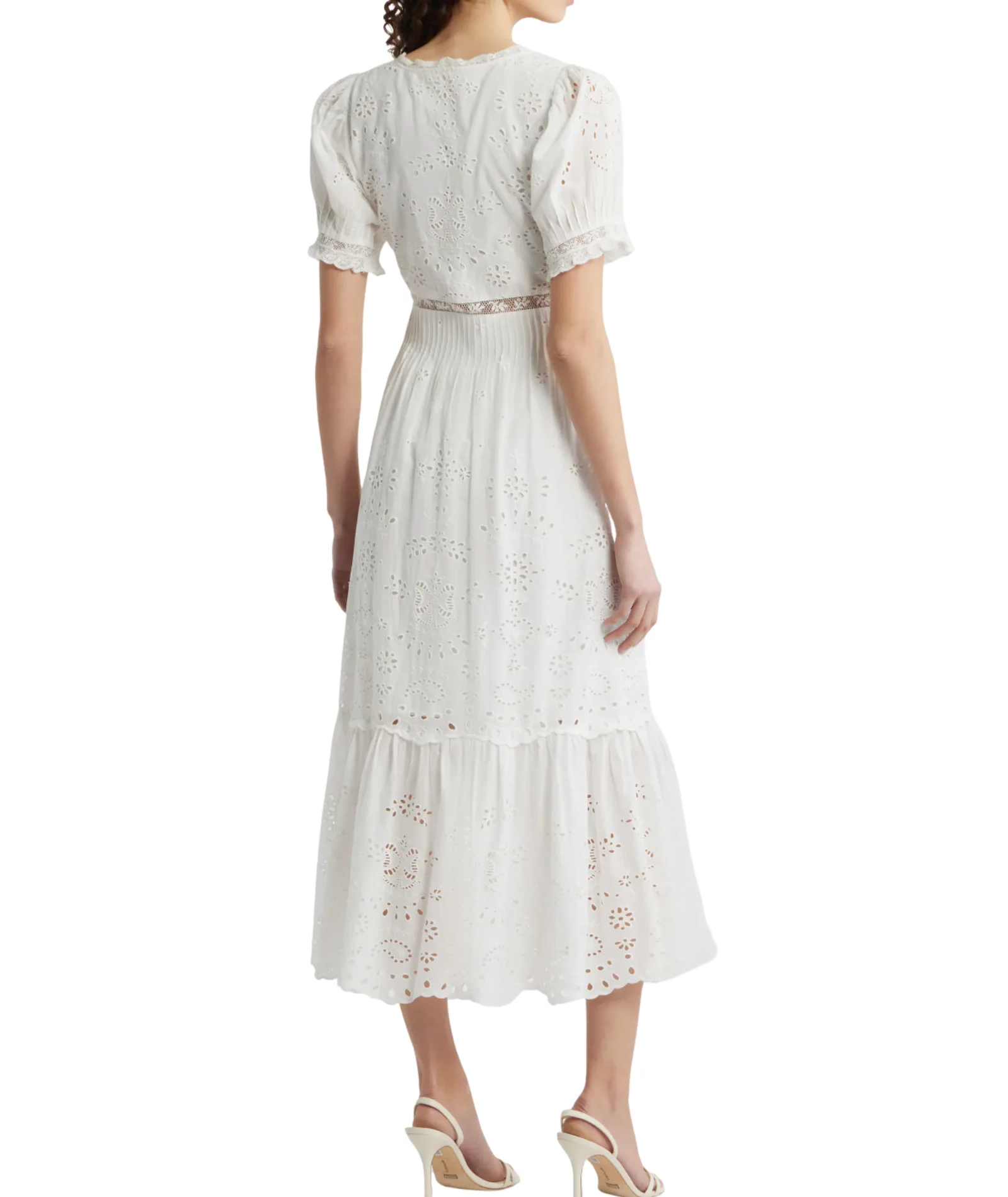 Love Shack Fancy Women Tarragon Dress White - Image 2