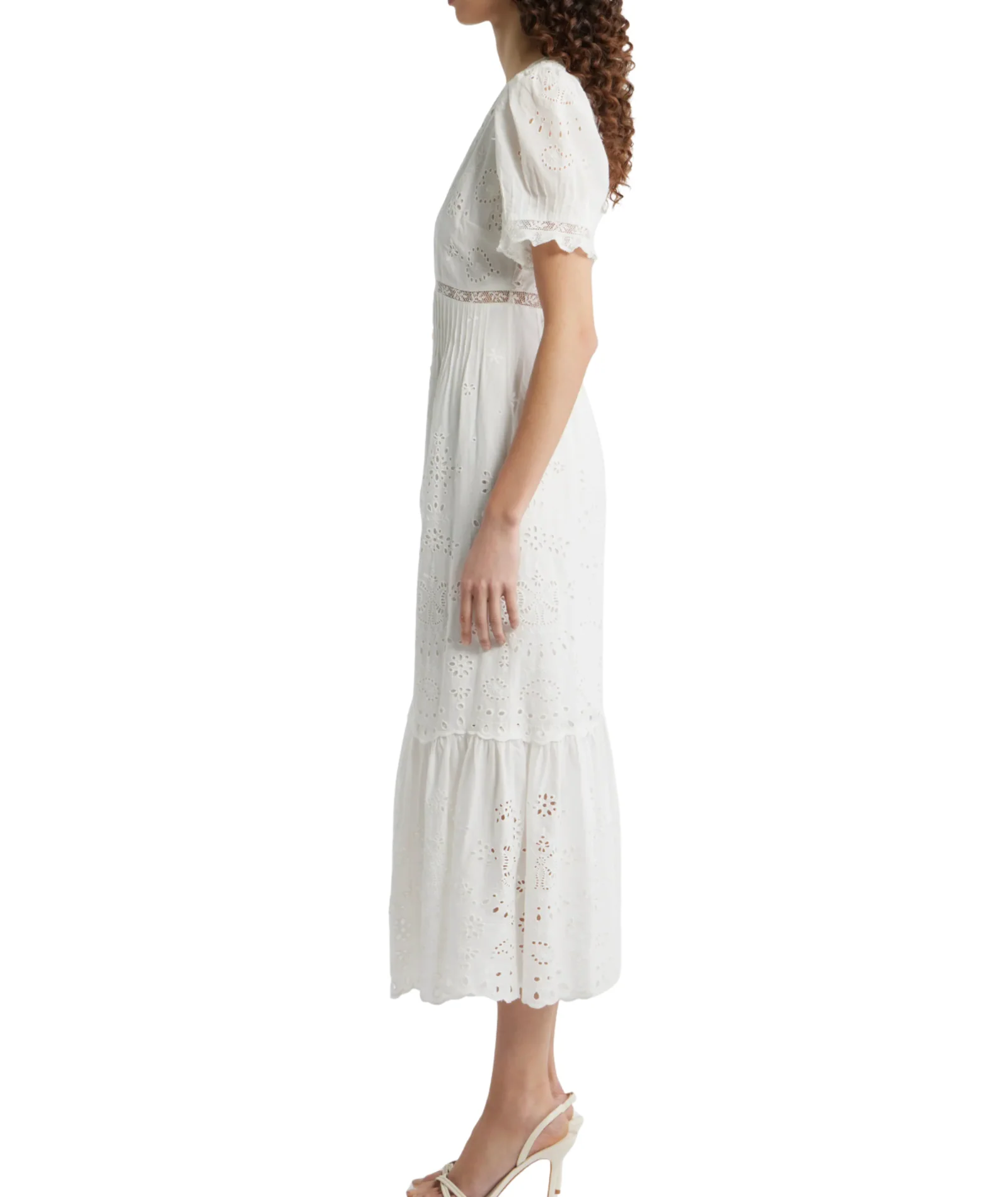 Love Shack Fancy Women Tarragon Dress White - Image 3