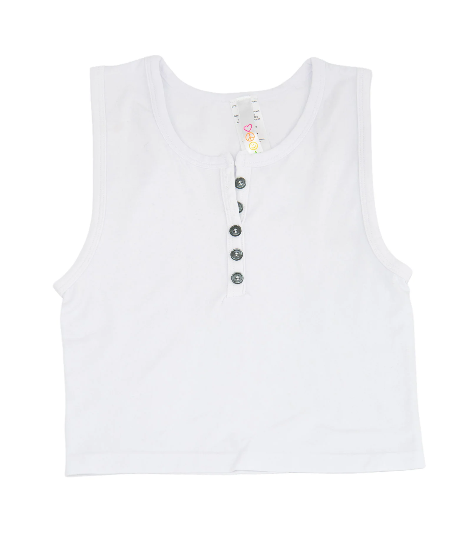 Ari Seamless Button Tank - Image 2